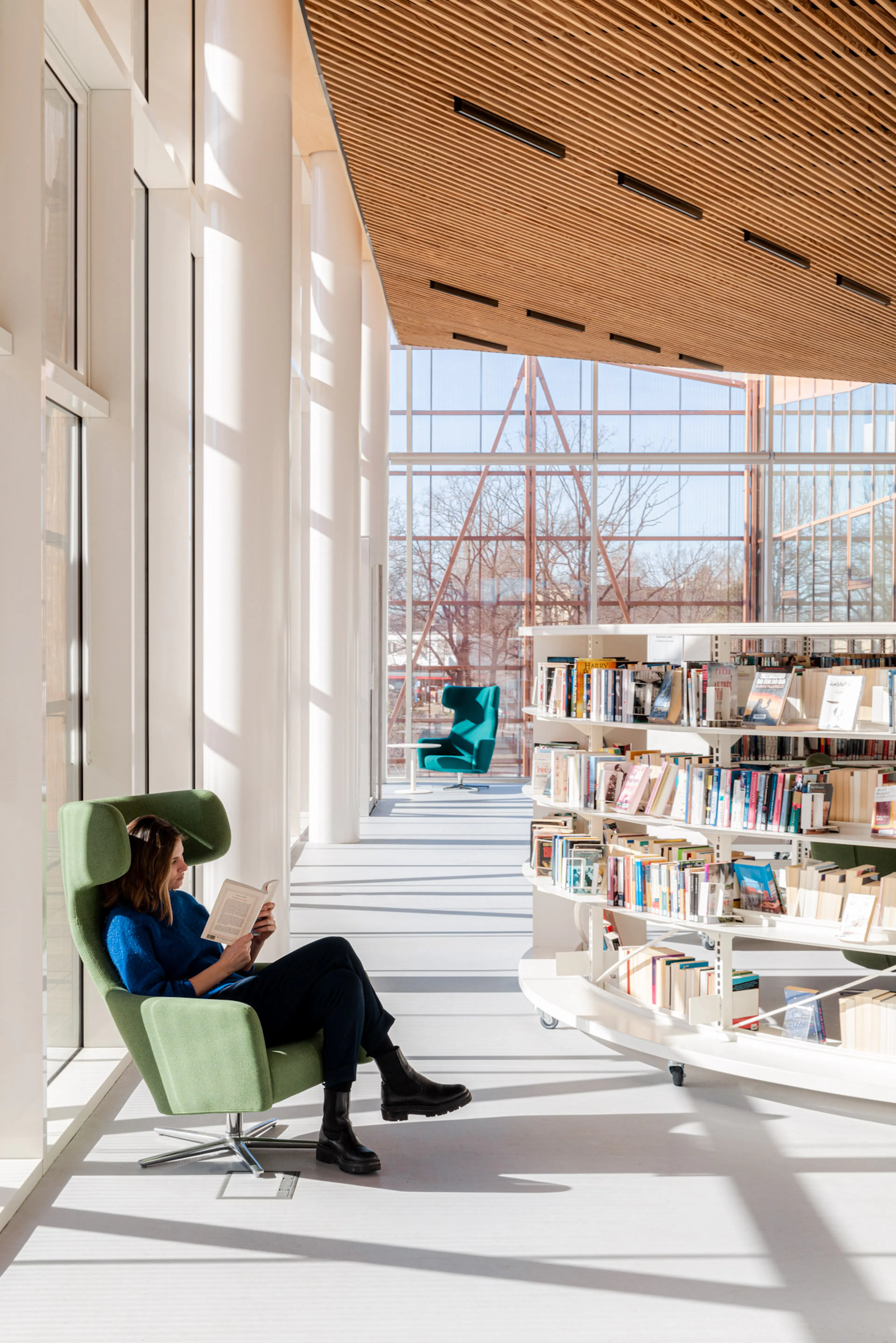 Media library — 11