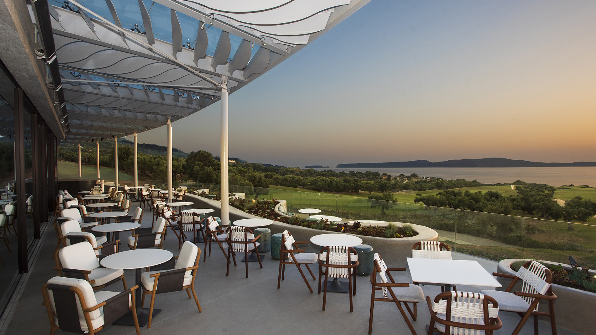 THE BAY CLUBHOUSE COSTA NAVARINO by AETER Architects Architizer