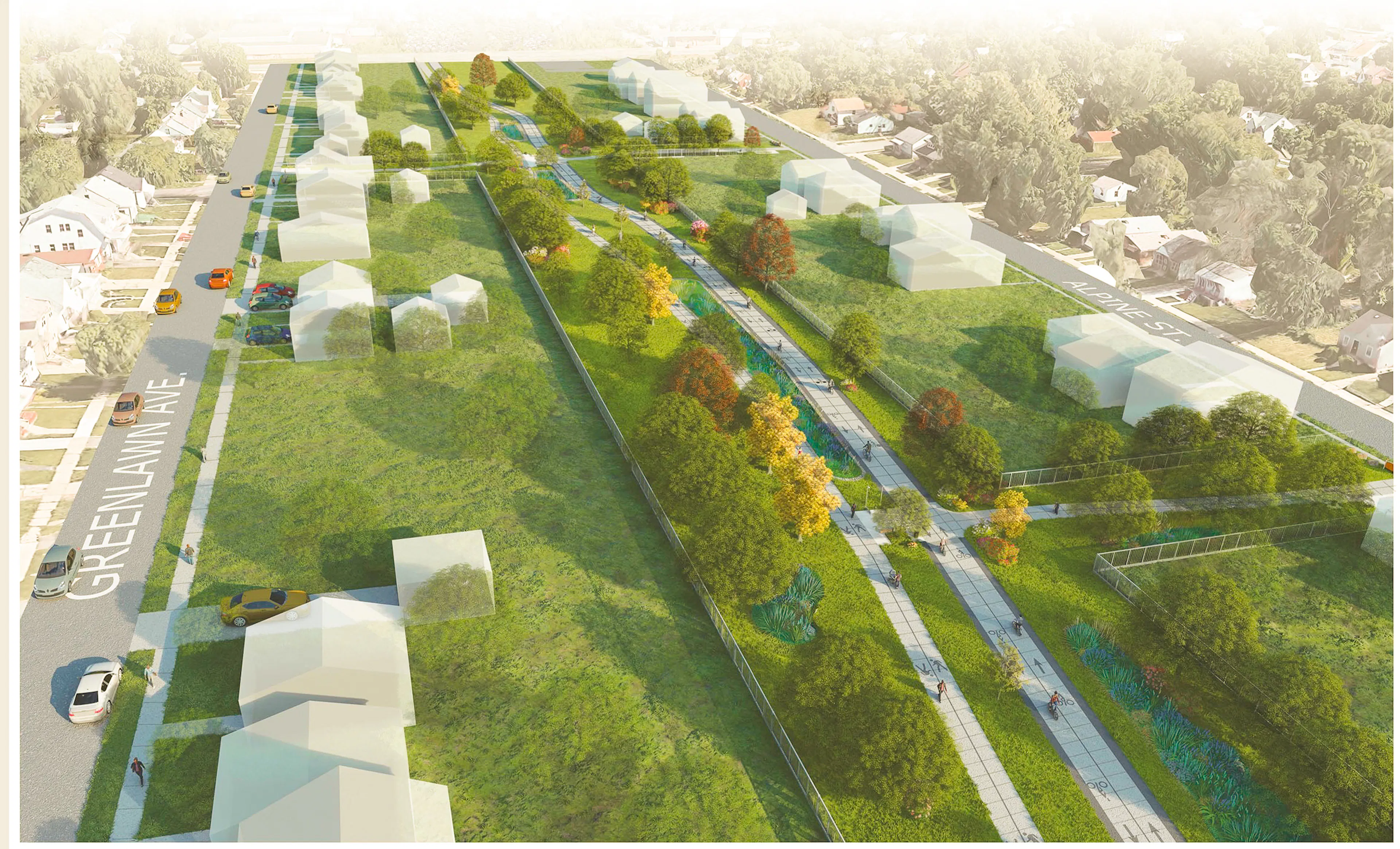 Joe Louis Greenway Framework Plan — 1