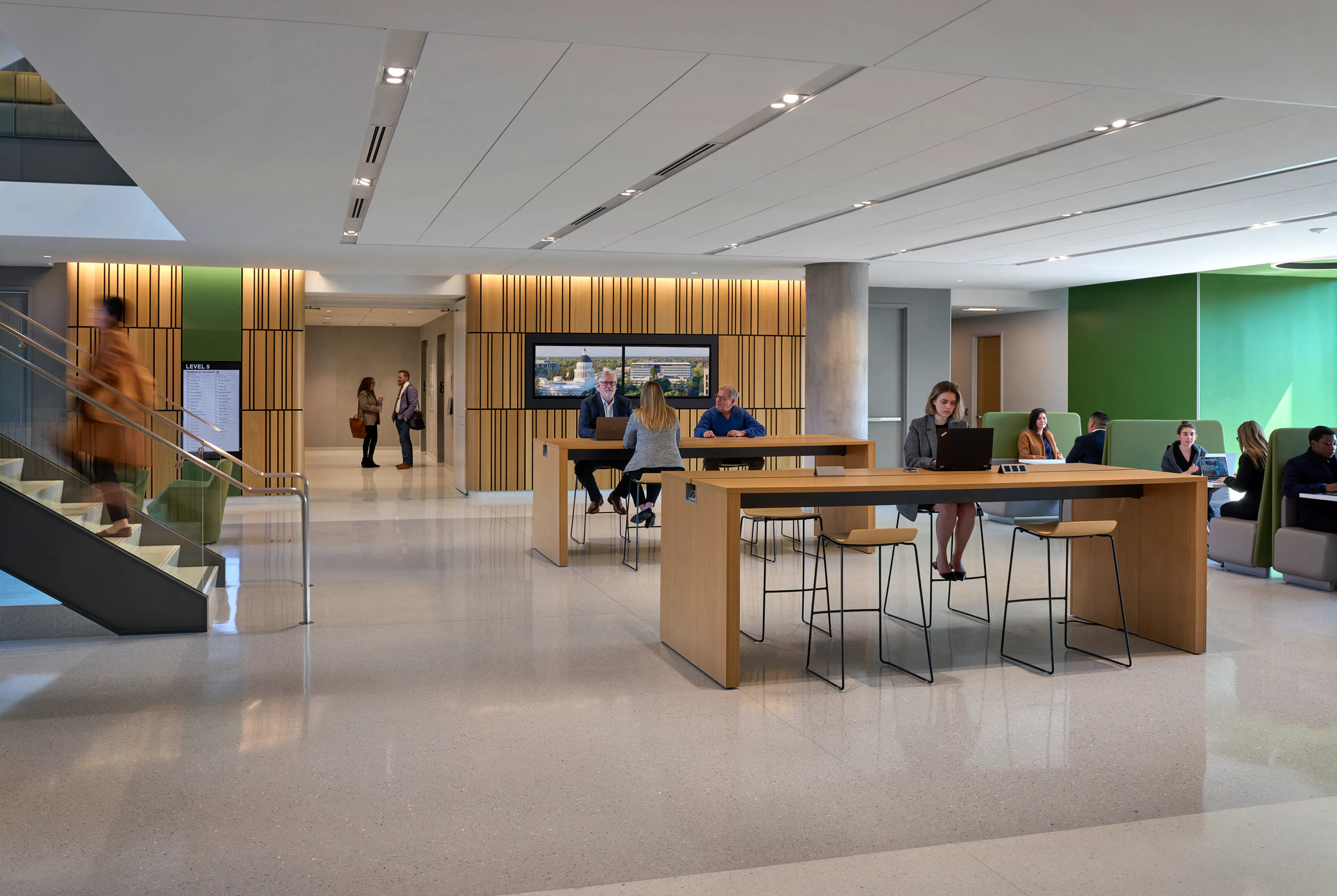 State of California, 1021 O Street State Office Building's — 6