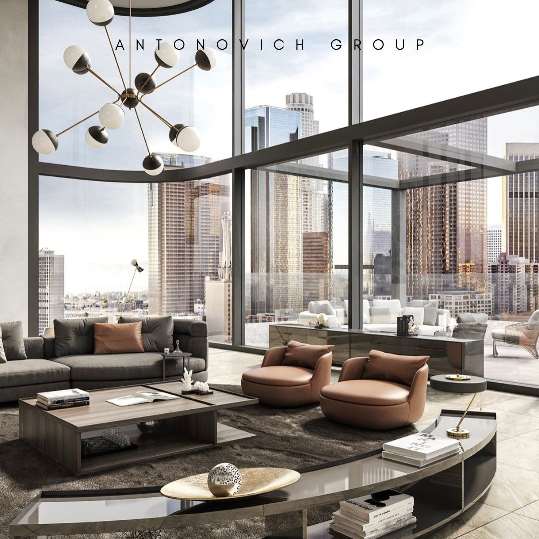 Modern Style Penthouse Interior Design by LUXURY ANTONOVICH DESIGN ...