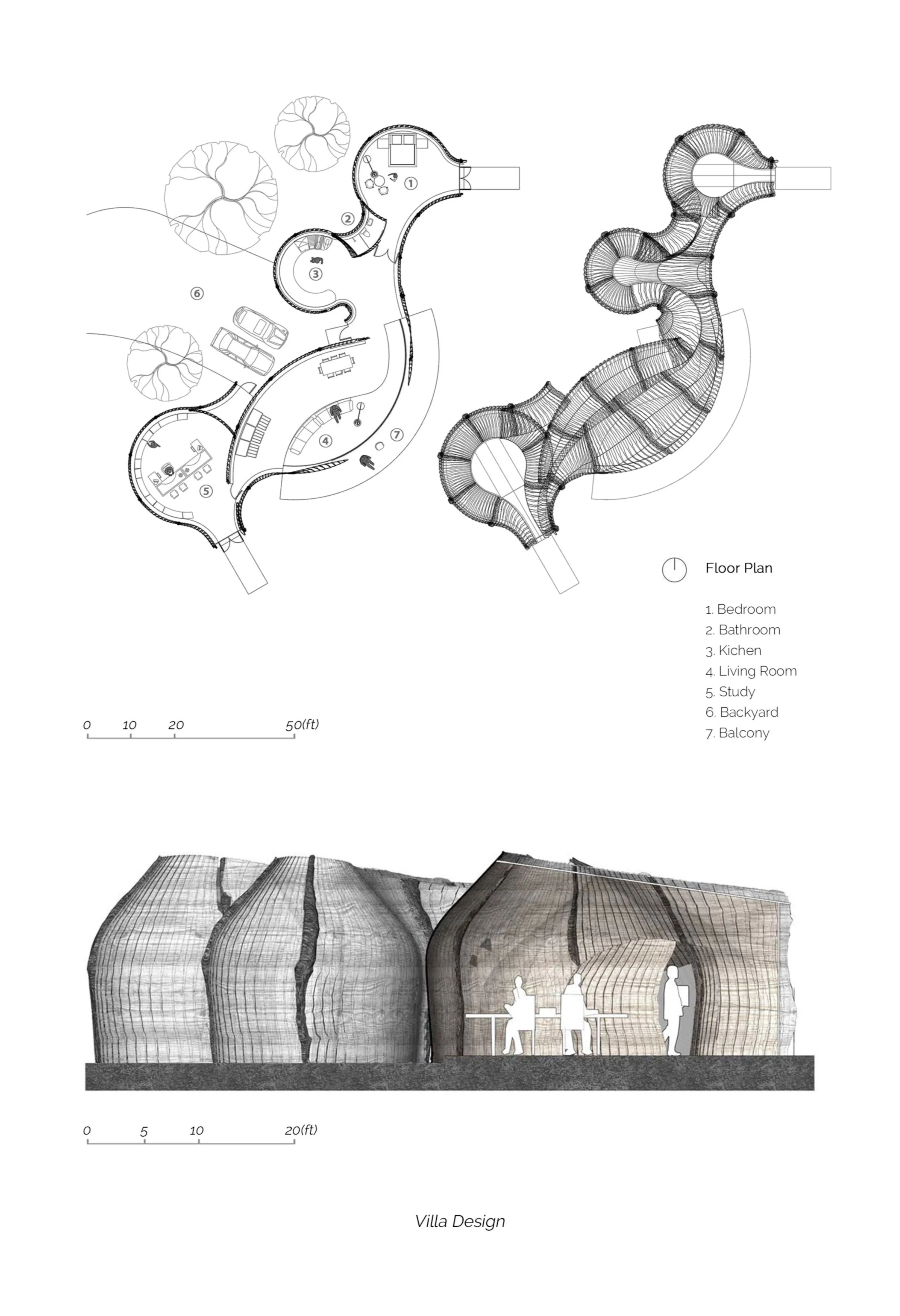 Digital Curvature — Experimental Study of Digital Wood Fabrication — 13