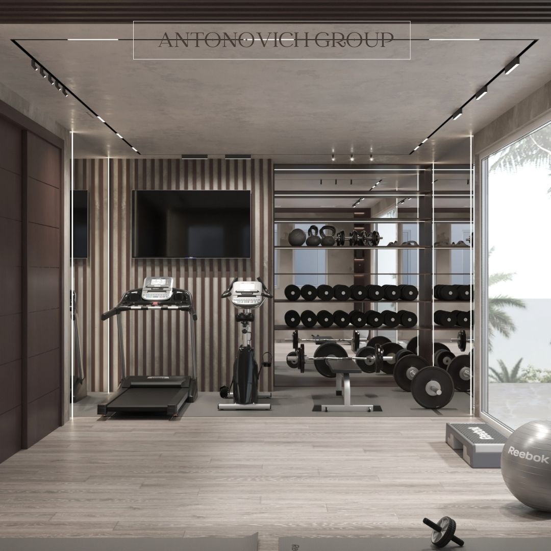 Stylish Gym Interior Design By LUXURY ANTONOVICH DESIGN Architizer   168494120534813 