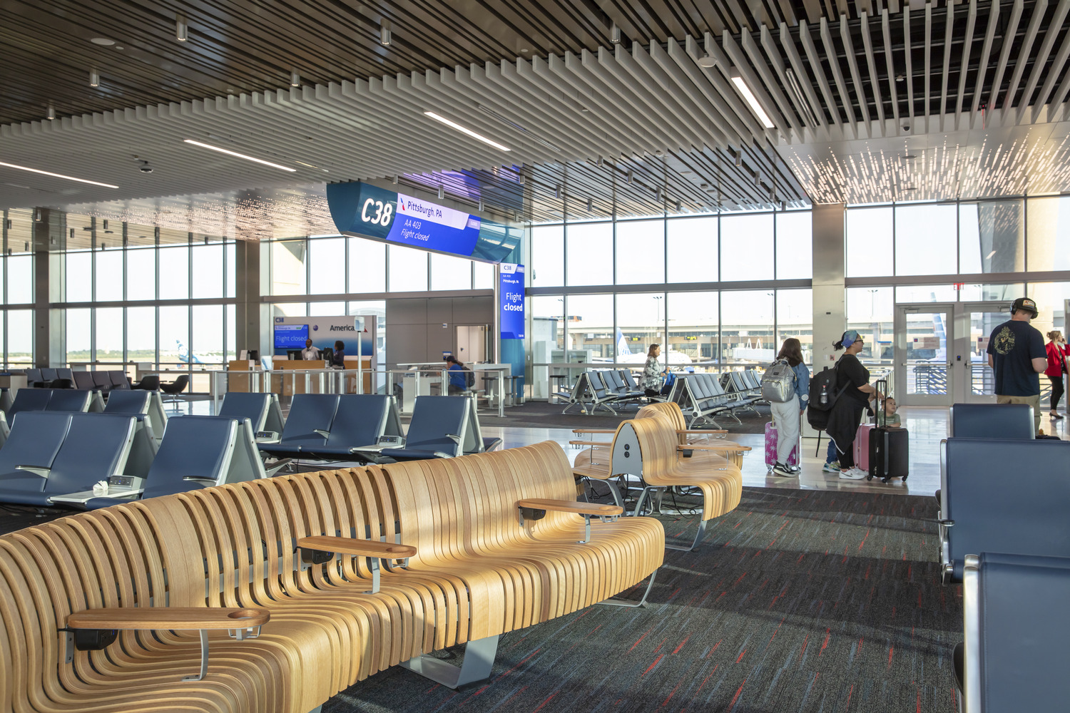 Idea 3698503: DFW Terminal C High C Gates by Corgan in DFW Airport ...