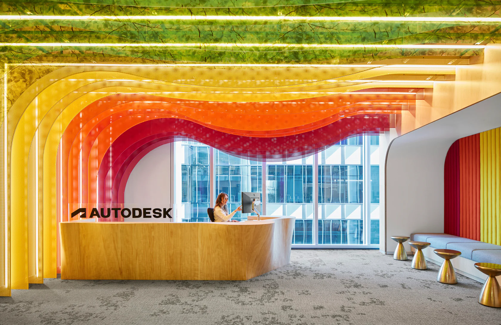 Autodesk Office by Corgan - Architizer
