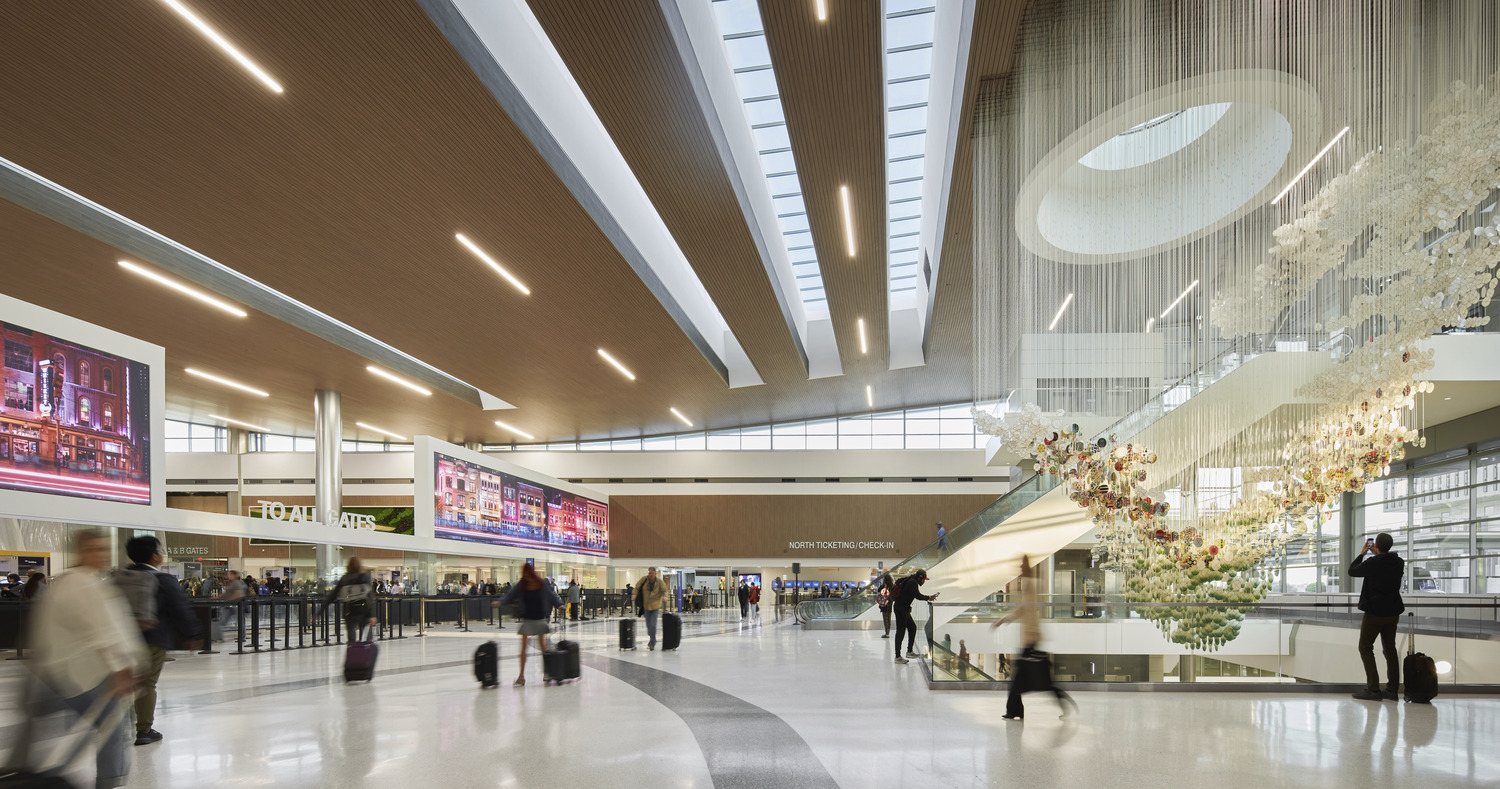 BNA Terminal Planning and Landside Area by Architizer