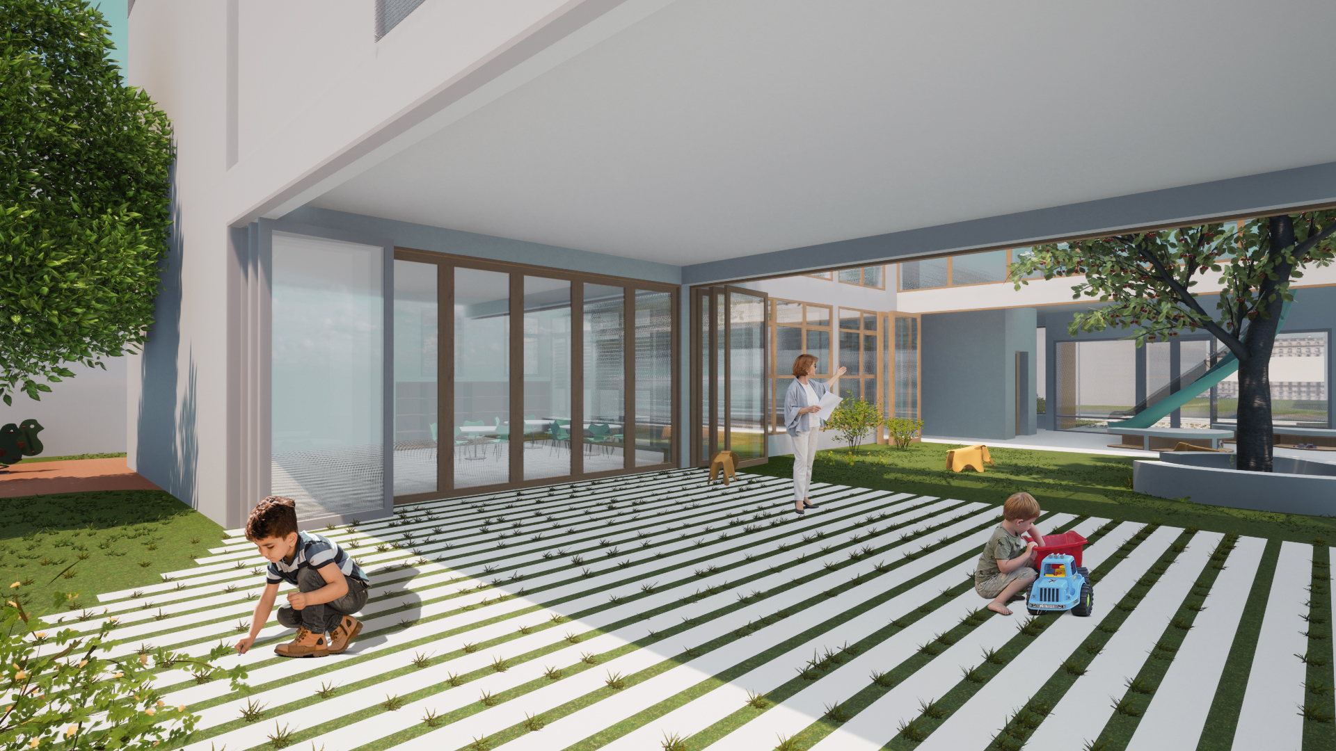 New Nursery School Building by alias architects Architizer