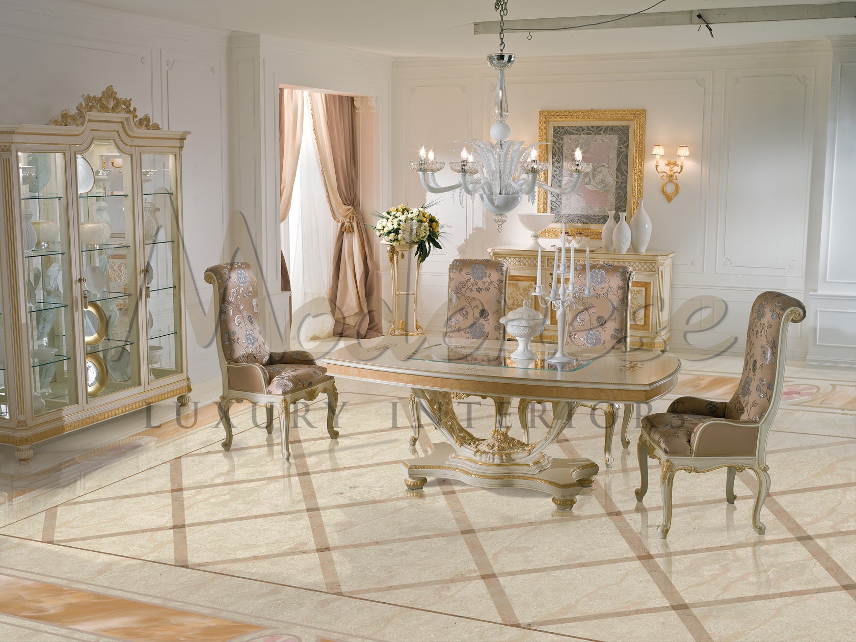 Elegant Dining Room Design by MODENESE Luxury Interiors - Architizer