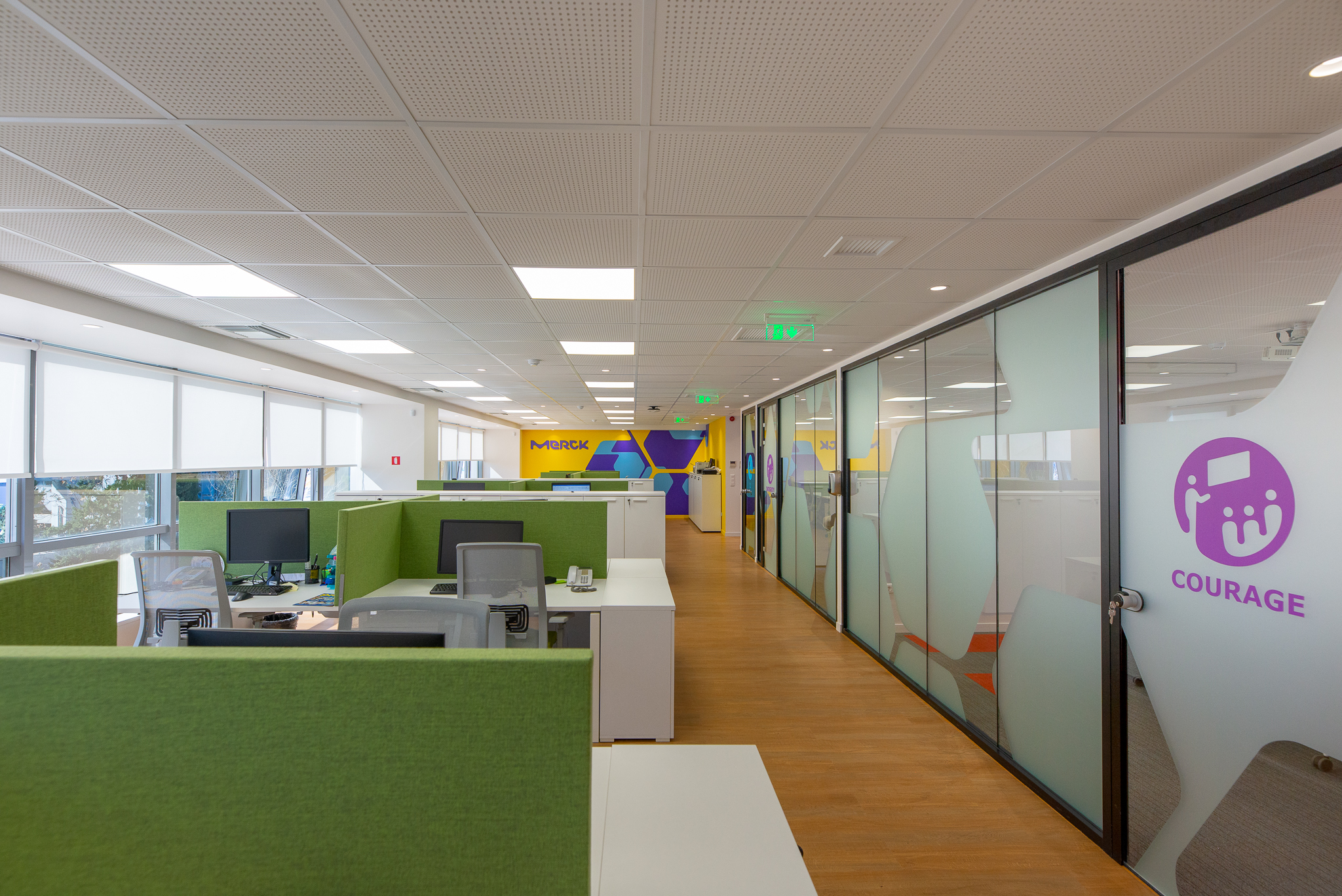 A new, redesigned and optimal workplace for Merck! by Stirixis Group ...