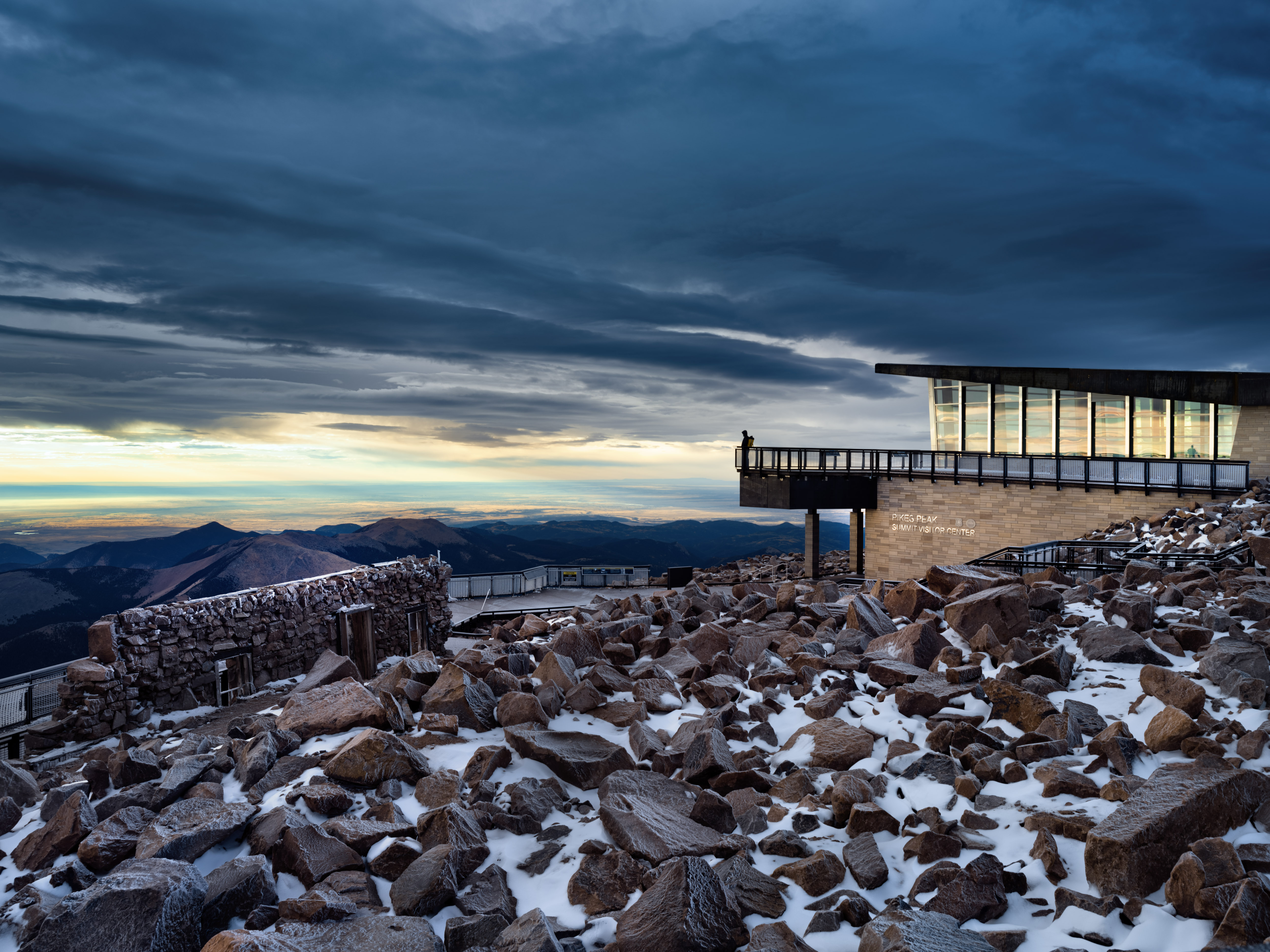 Pikes Peak Summit Visitor Center by GWWO Architects Architizer