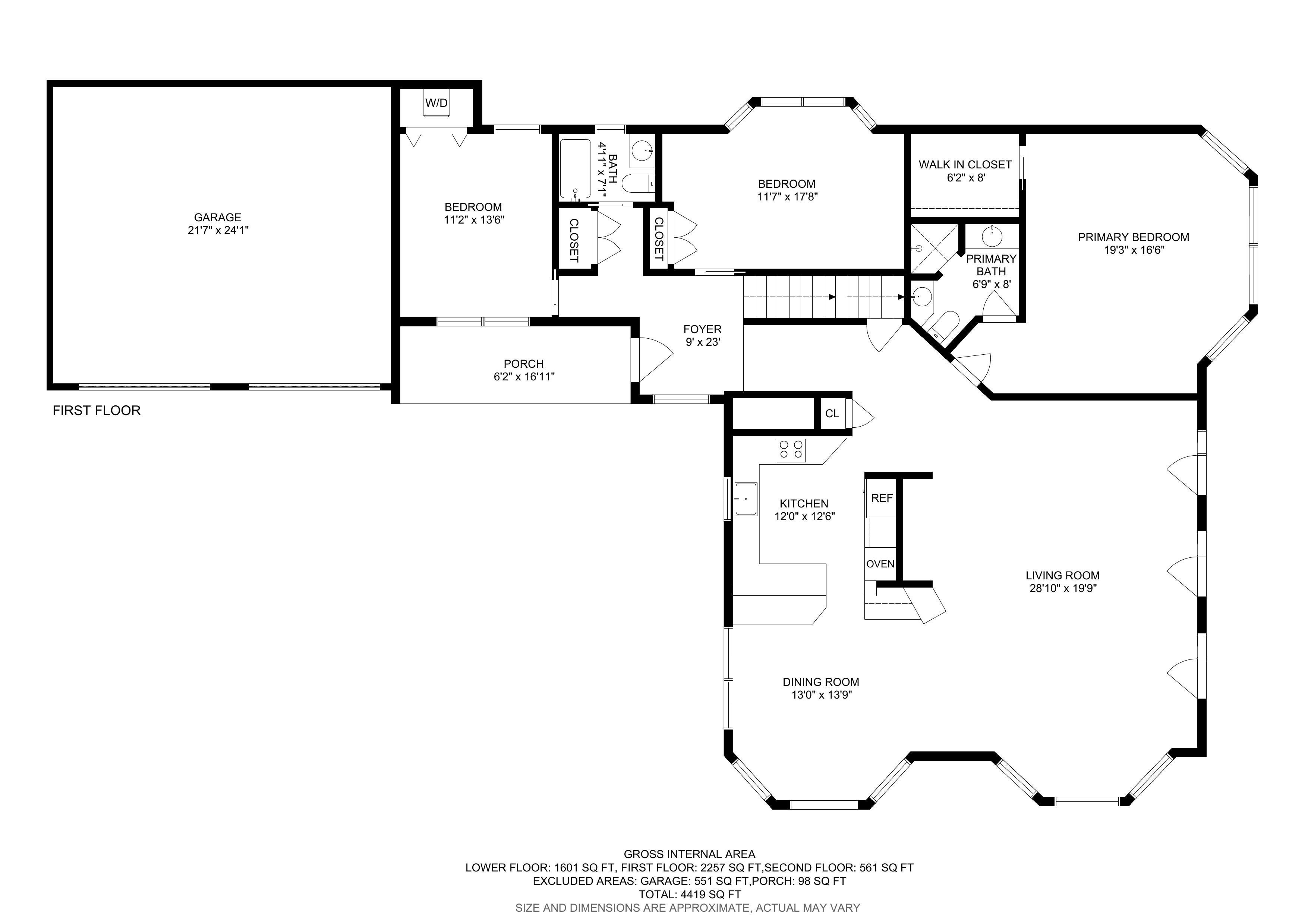 2D B&W Real Estate Floor Plans by The 2D3D Floor Plan Company Architizer
