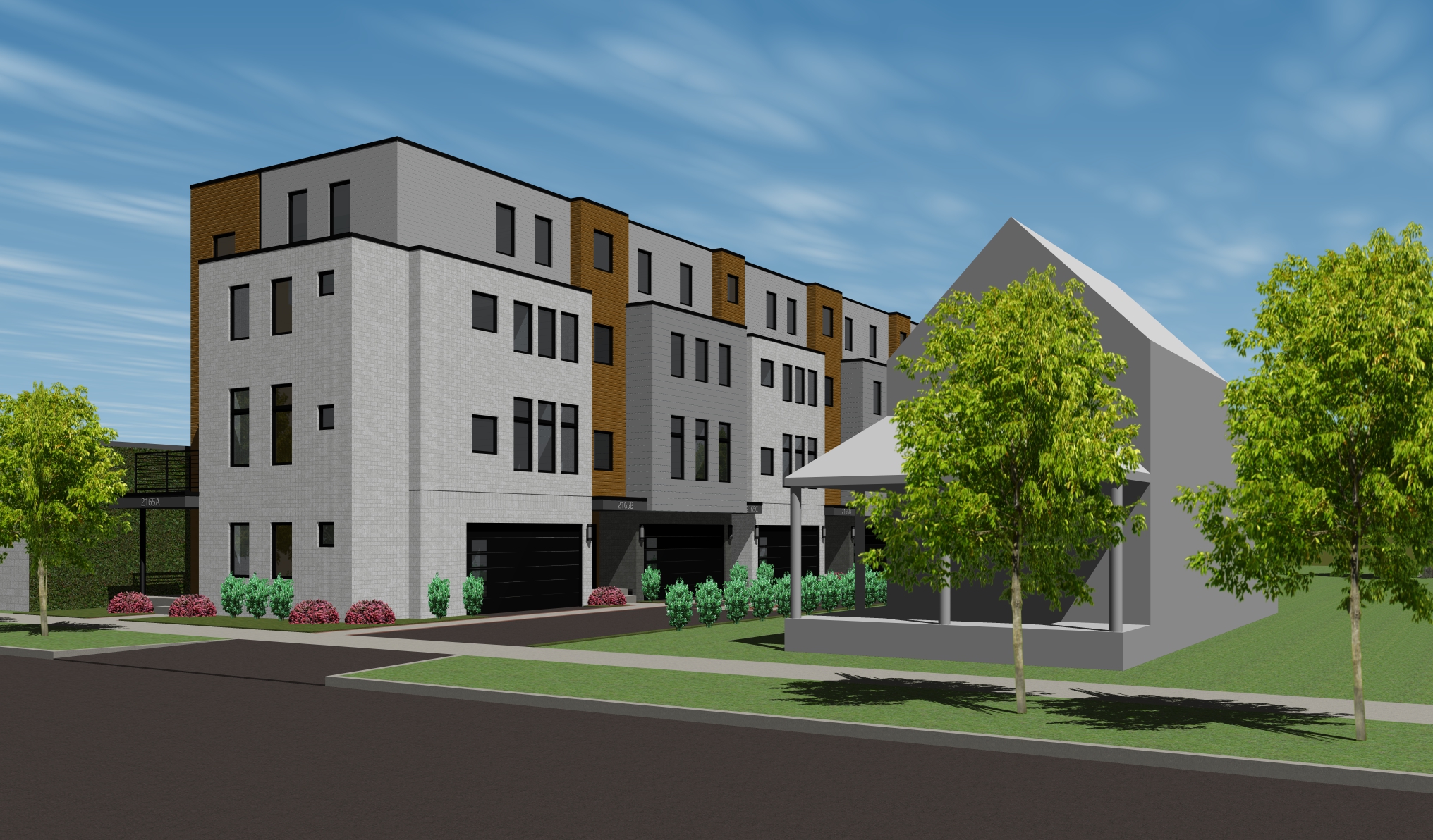 Columbus Road Townhomes by Christoff Group Architizer