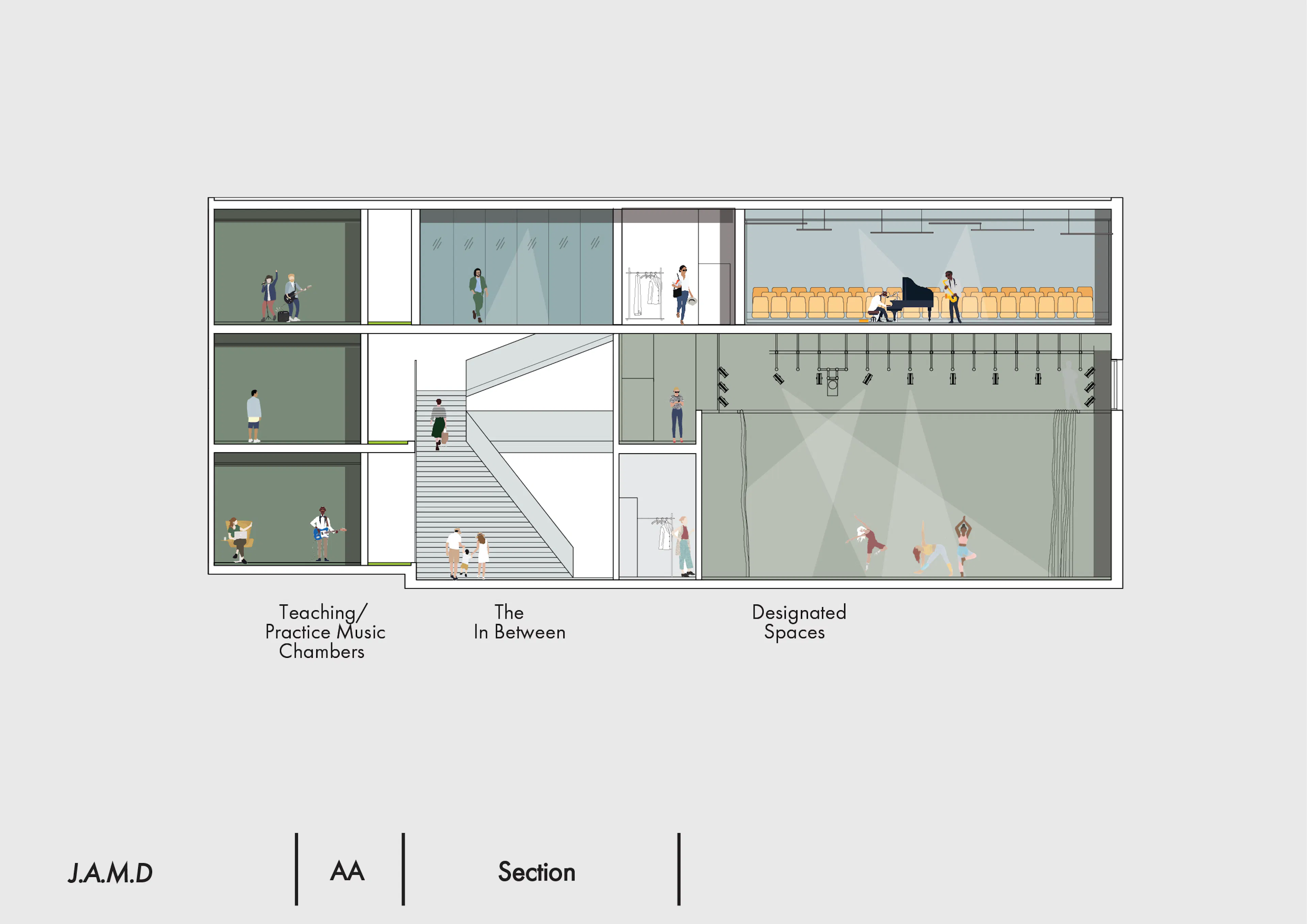 Jerusalem Academy Music & Dance Ari Kushner building — 15