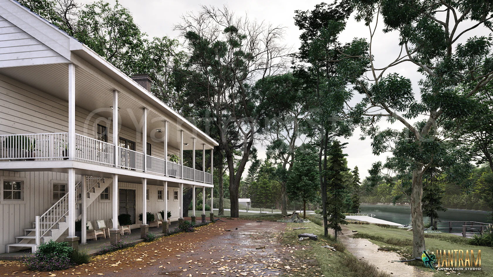 Captivating 3D Exterior Rendering Services by Yantram Animation Studio ...