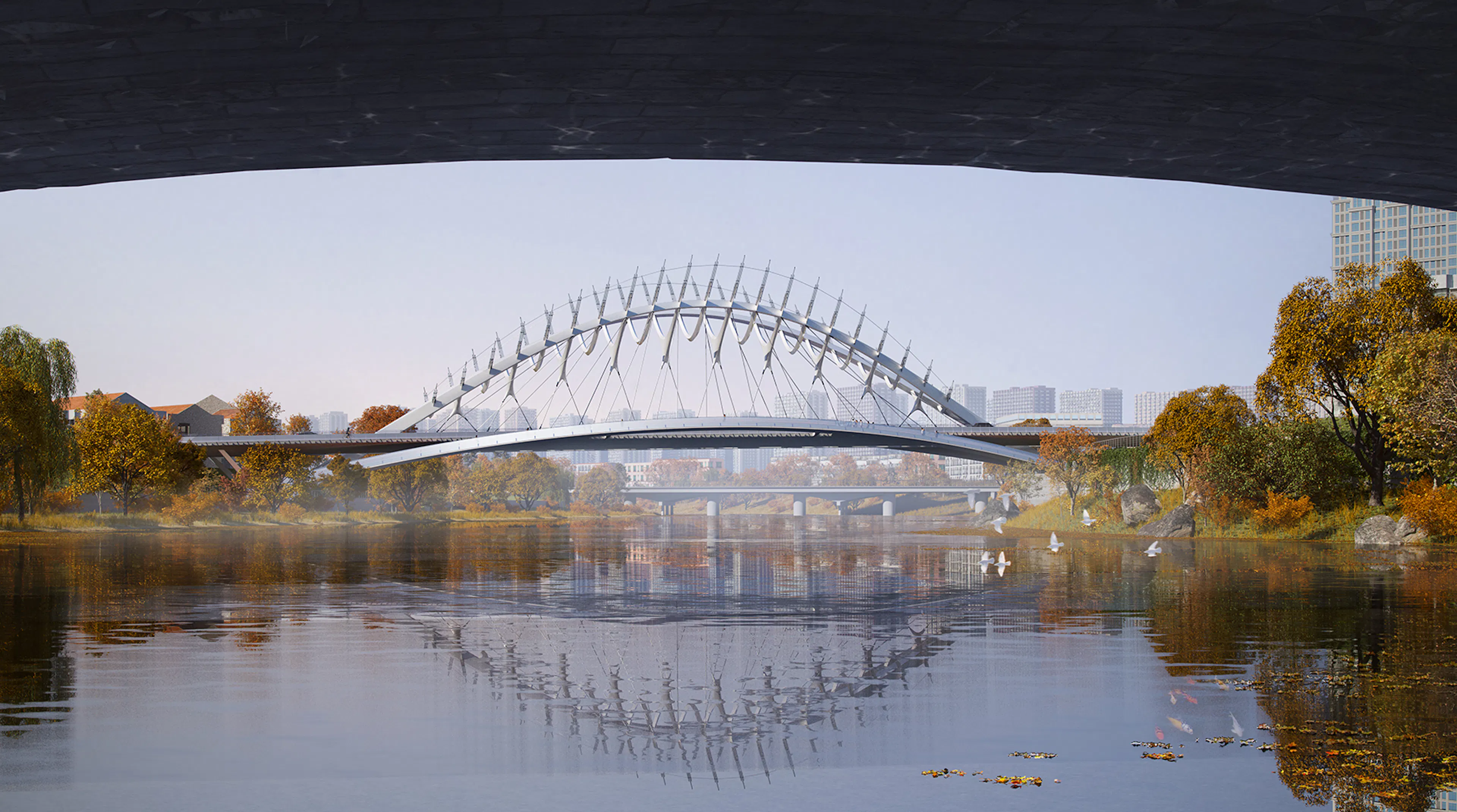 The Brocade Loom, Qinhuai New River Bridge — 5