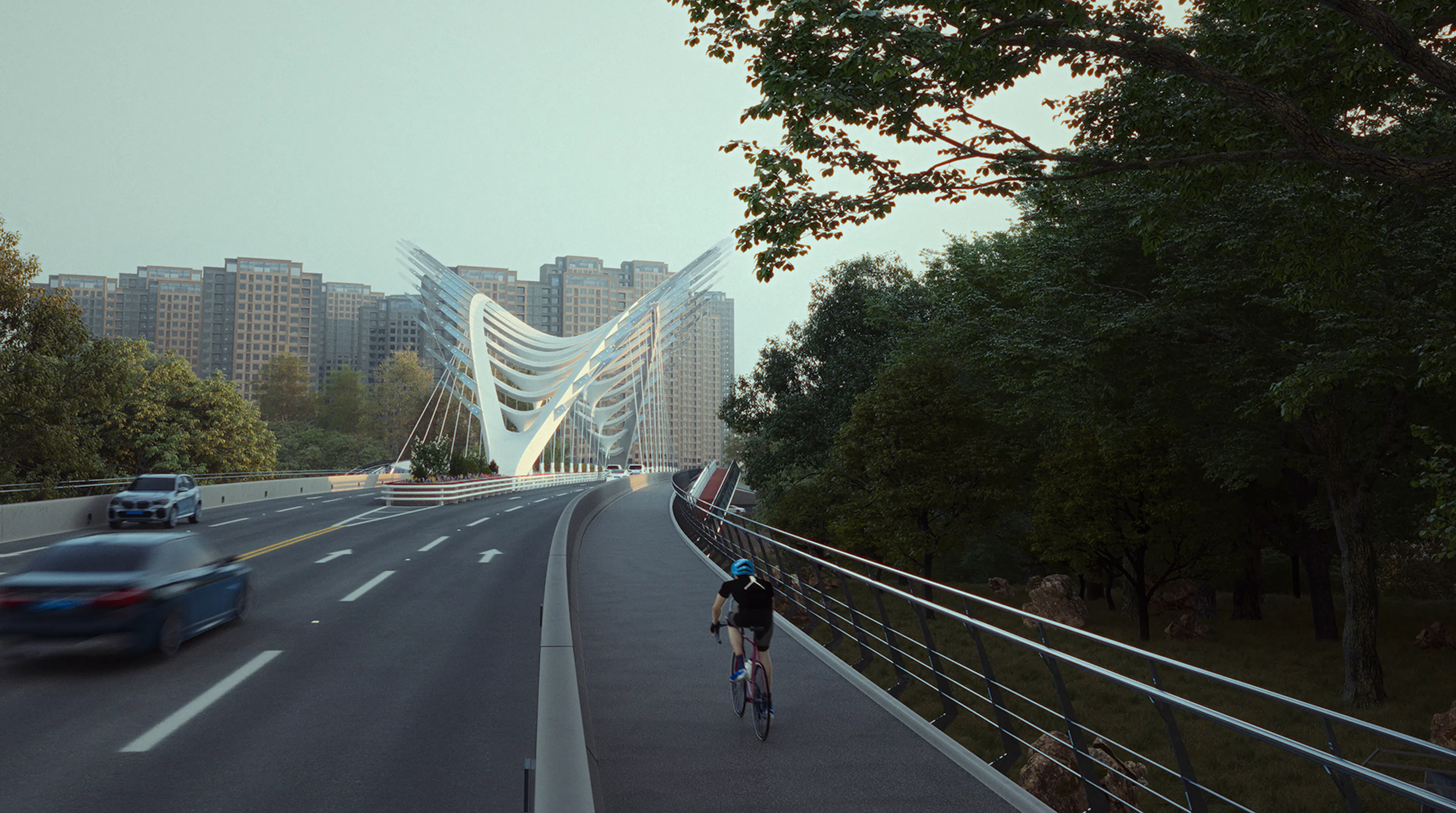 The Brocade Loom, Qinhuai New River Bridge — 8