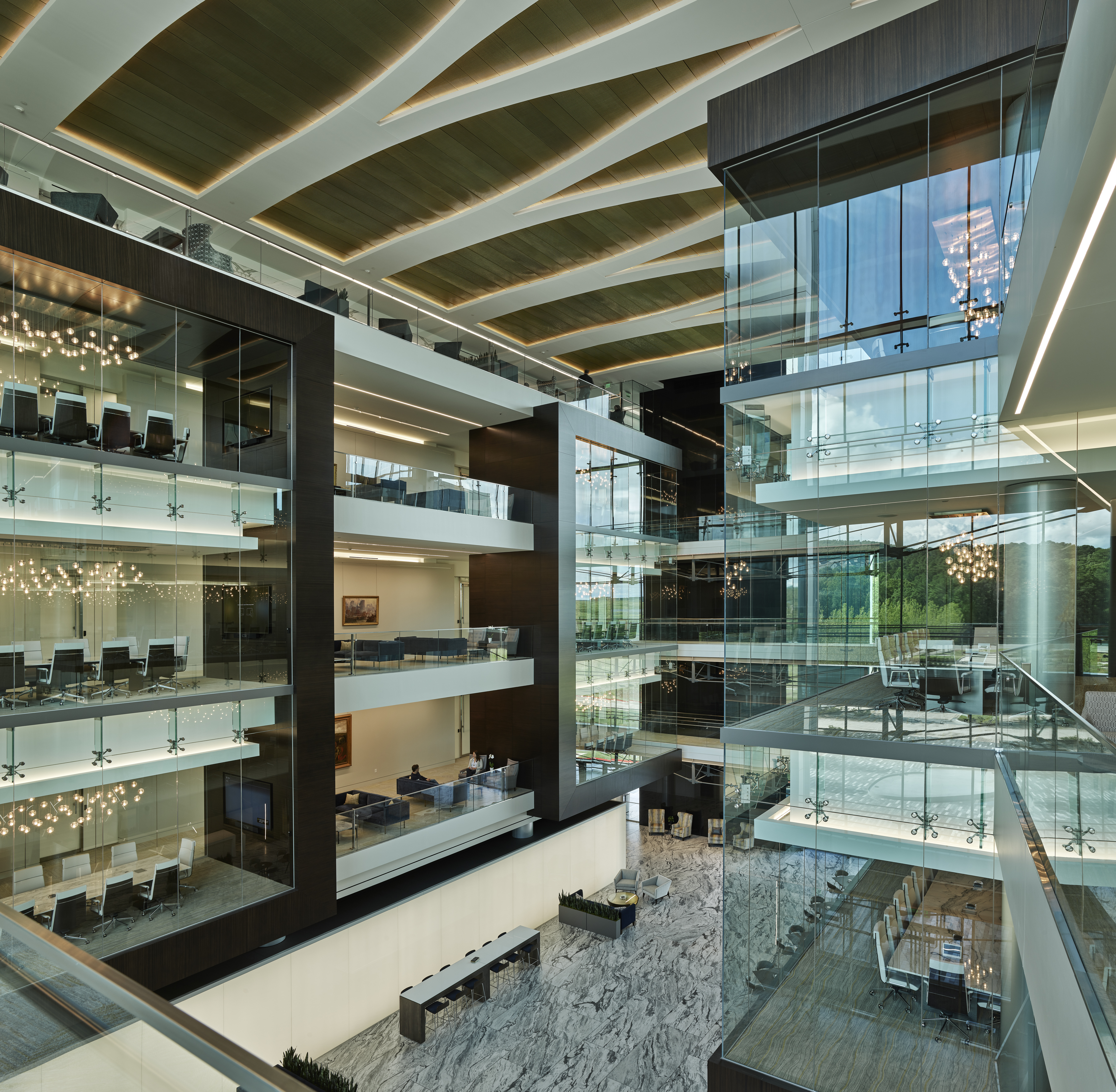 Bank OZK Headquarters by Polk Stanley Wilcox Architects Architizer