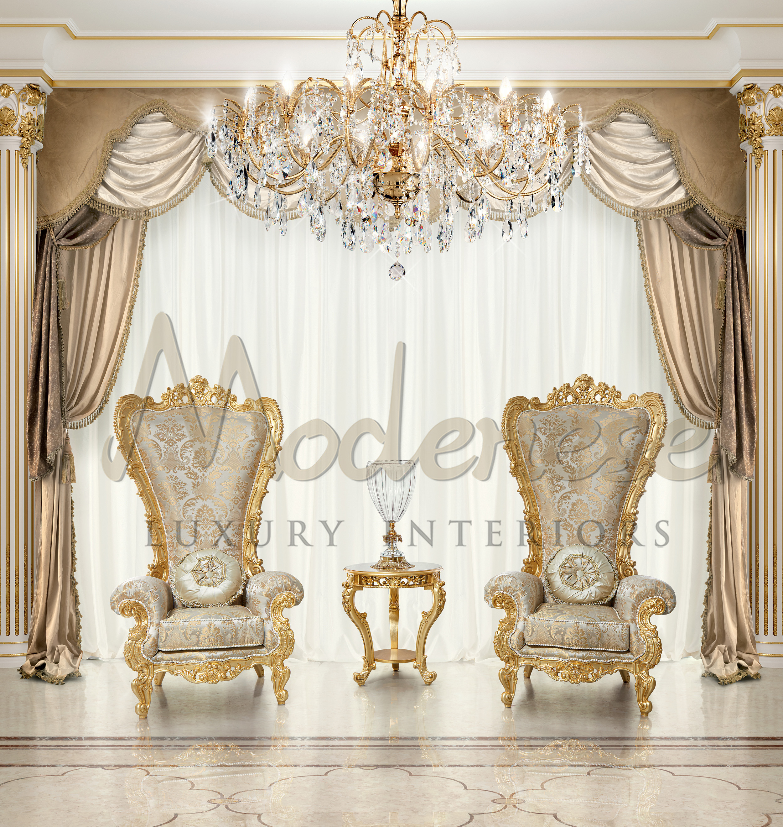 Luxury Armchairs For Luxury Interior by MODENESE Luxury Interiors ...