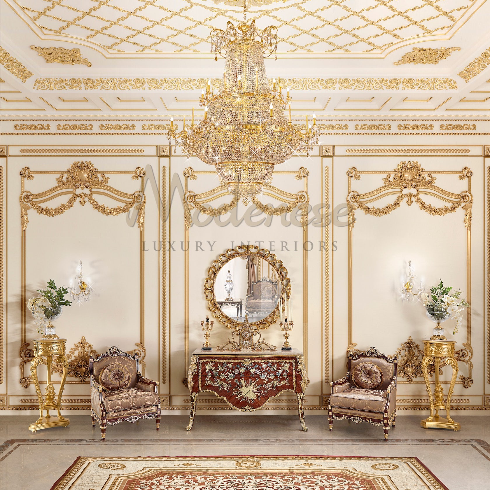 Classical Interior Design Elements by Modenese by MODENESE Luxury ...
