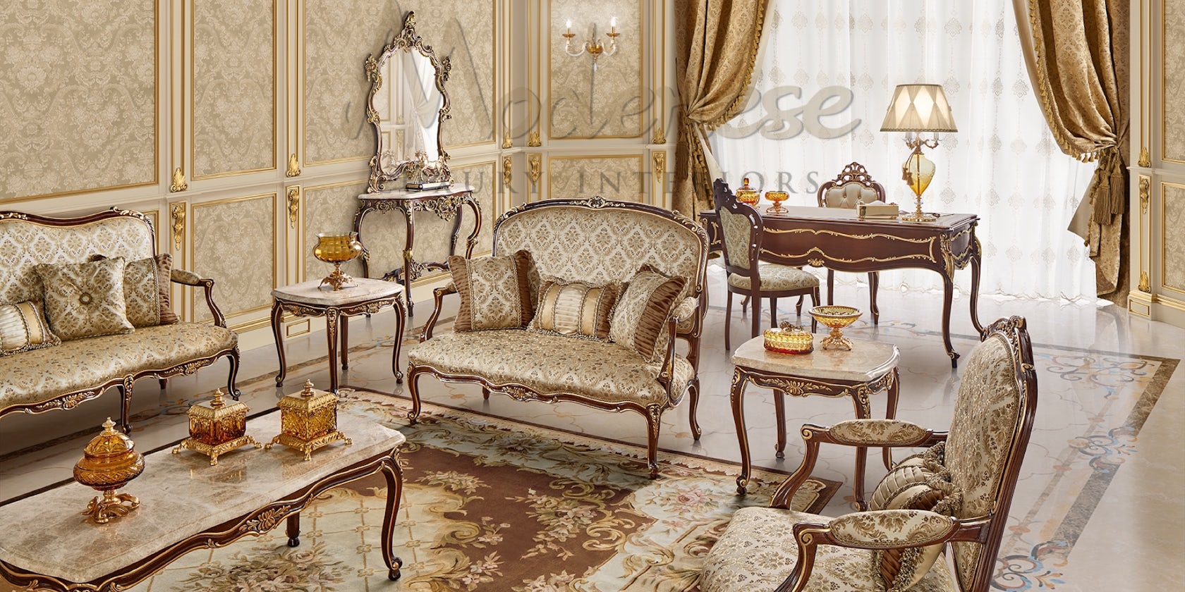 Classical Interior Design Elements by Modenese by MODENESE Luxury ...