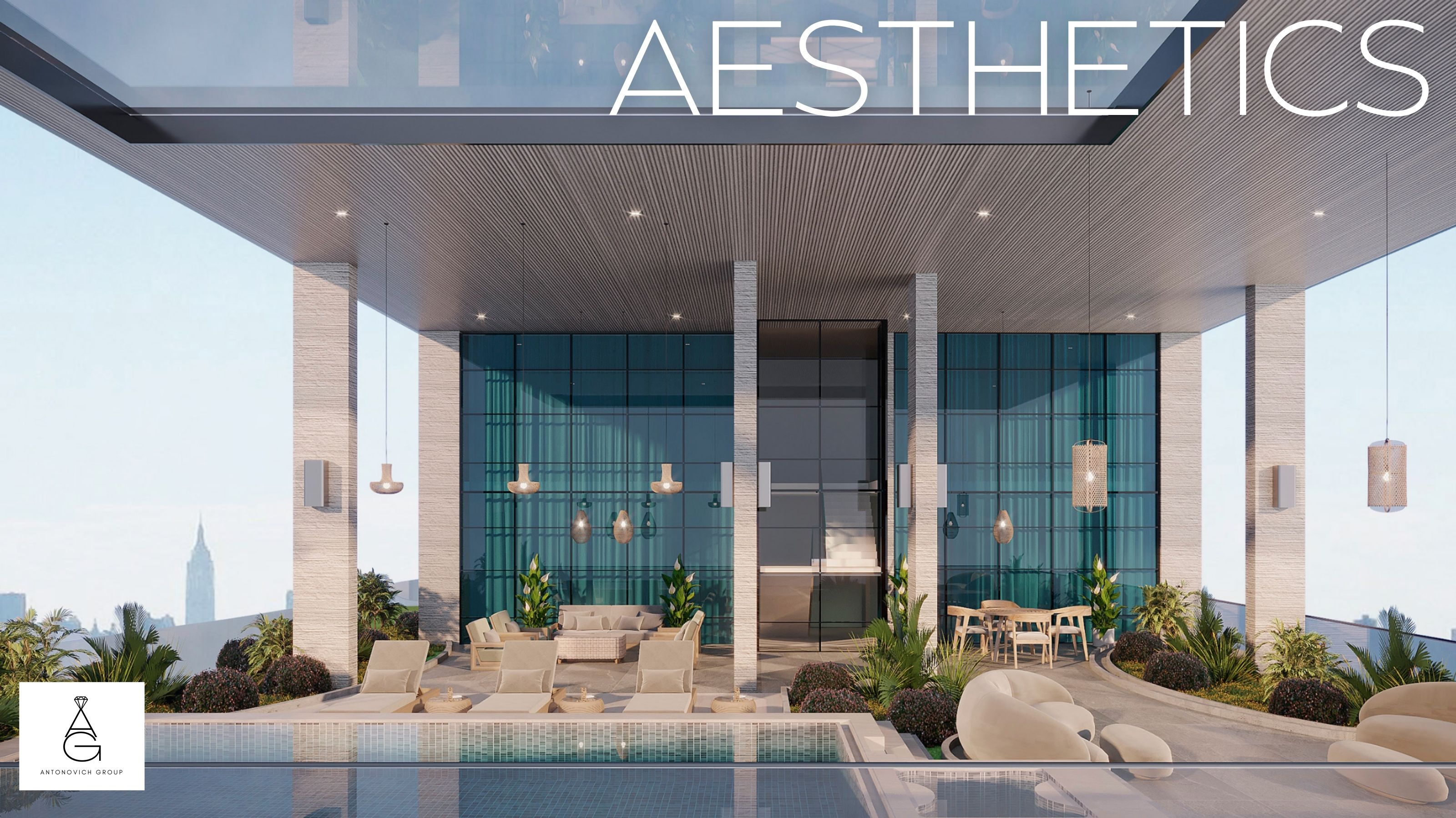 Image showcasing Modern Penthouse with Outdoor Furniture by LUXURY ANTONOVICH DESIGN ...