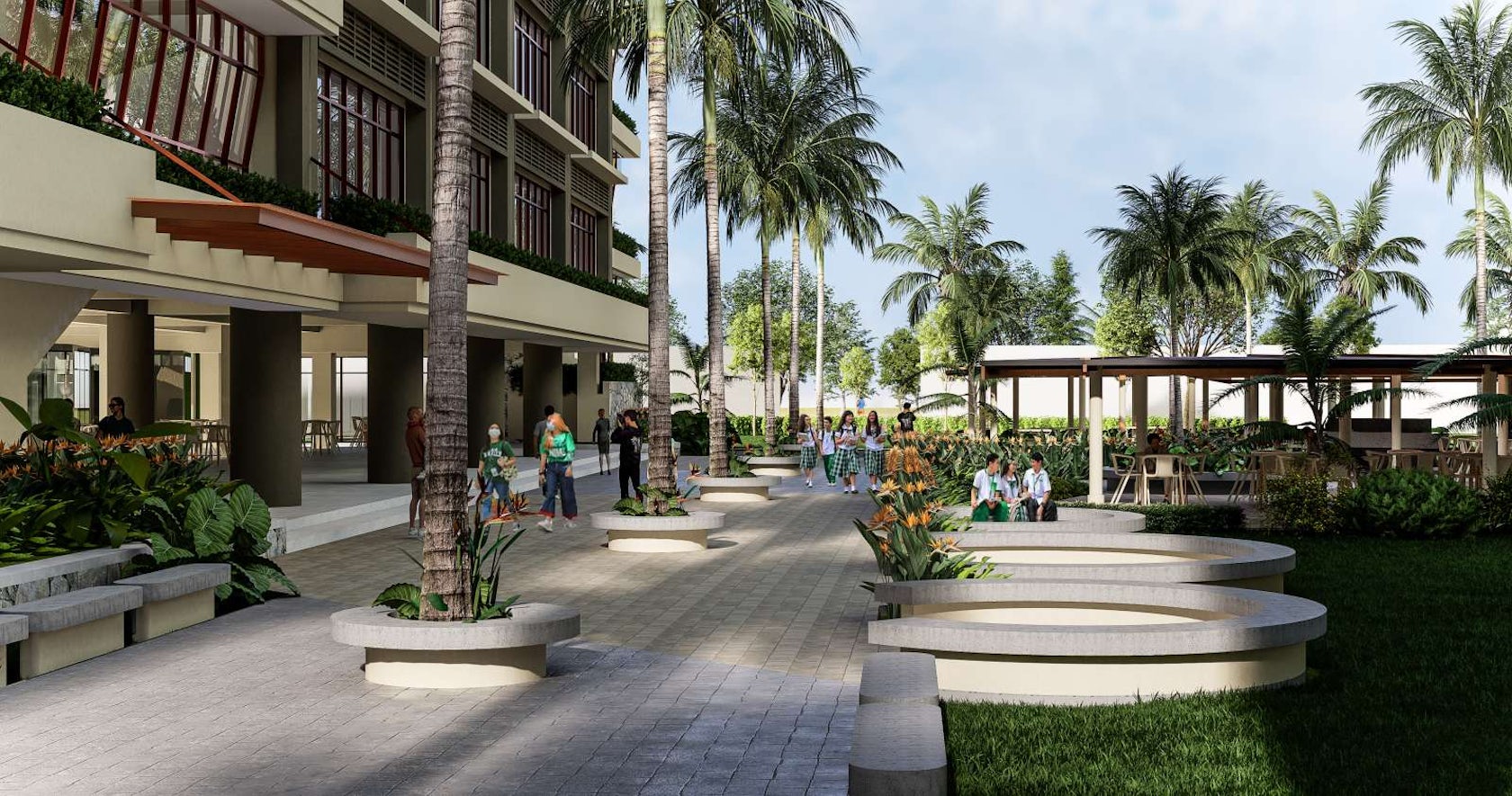 DLSL Junior High School Building by THE SAGE GROUP ASIA Architizer