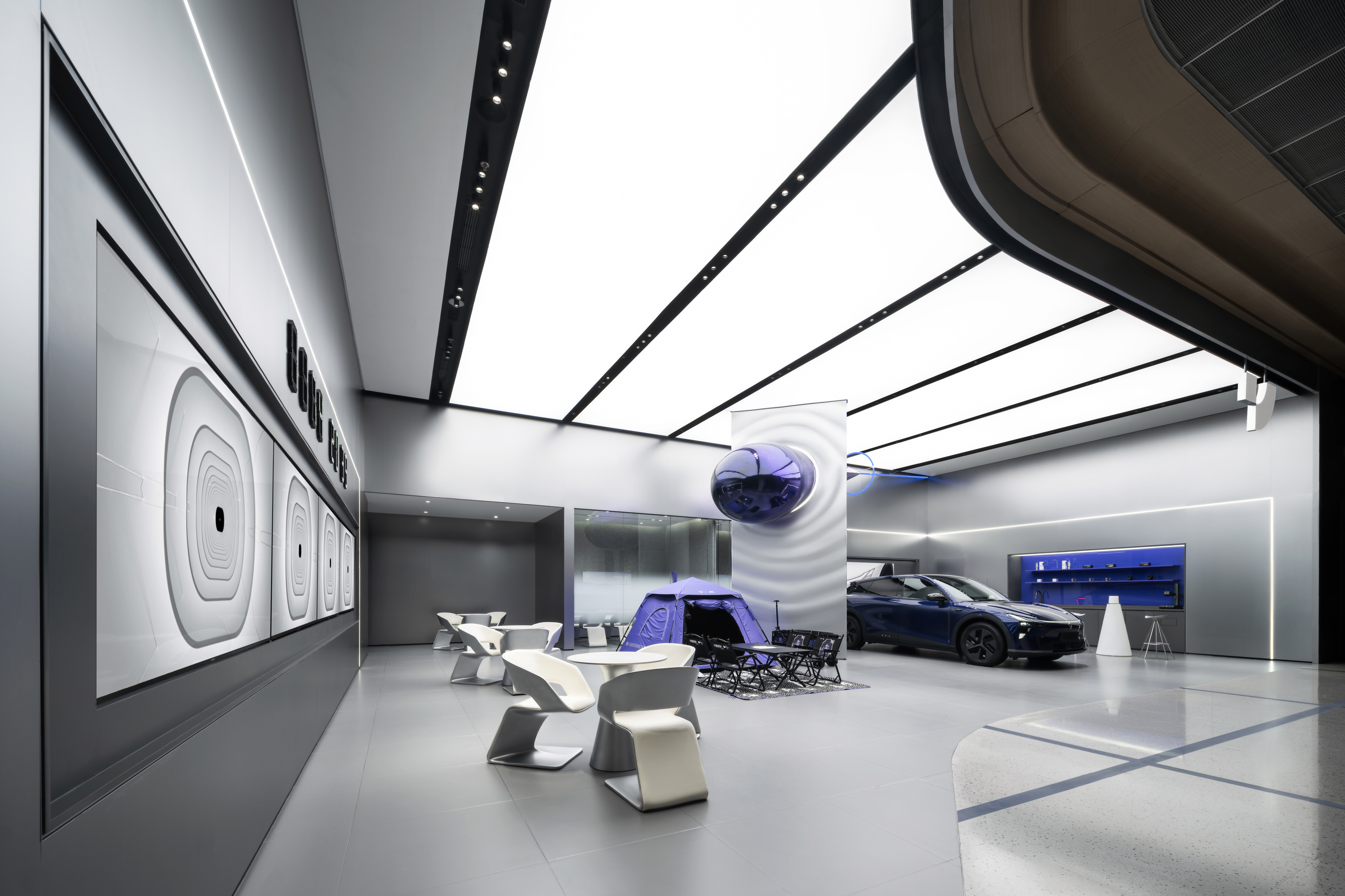 JIYUE-THREE BODY co-brand store by Cityinno Architecture Design Co ...