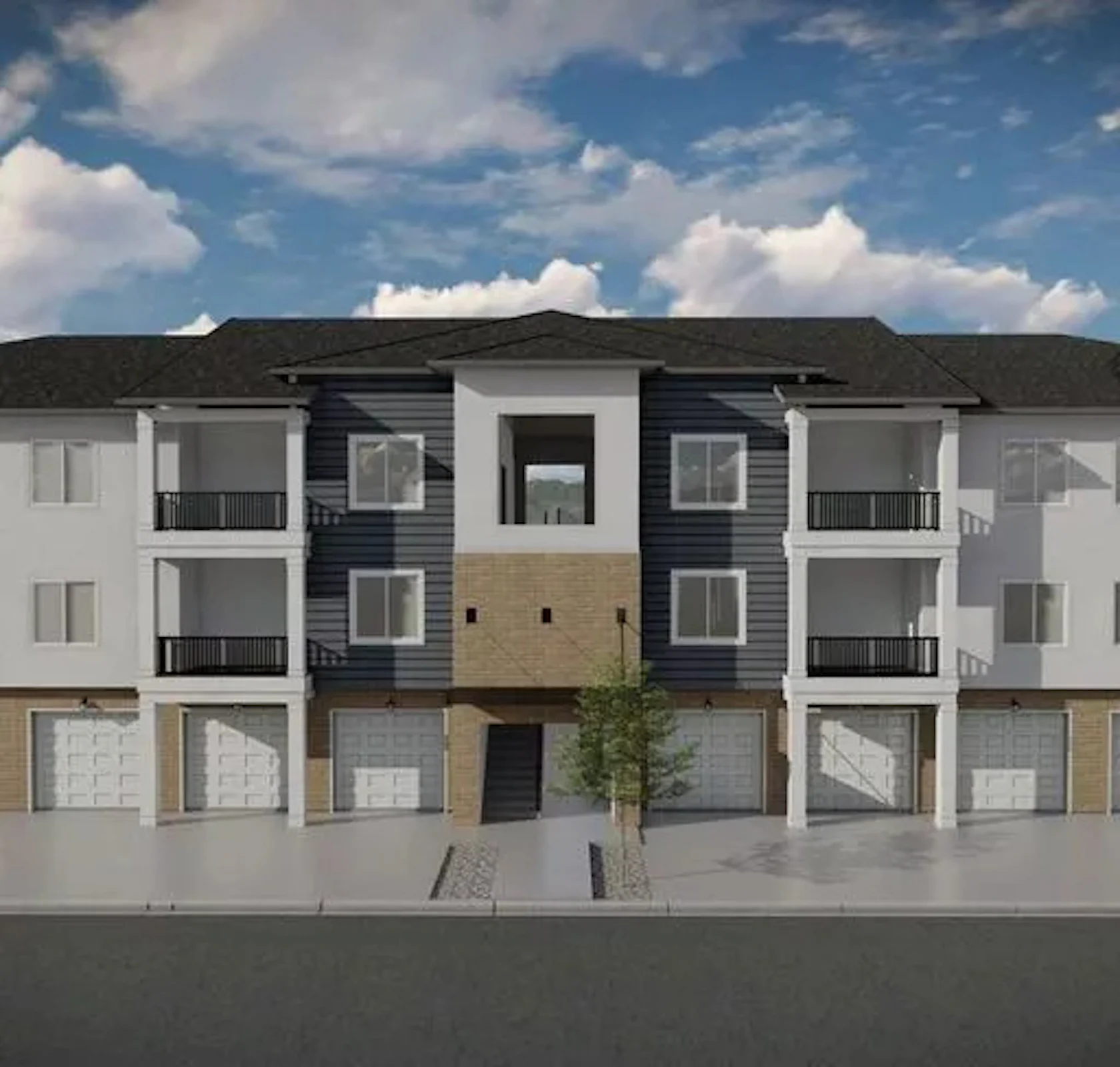 3D Exterior Rendering Salt Lake City, Utah by The 2D3D Floor Plan ...