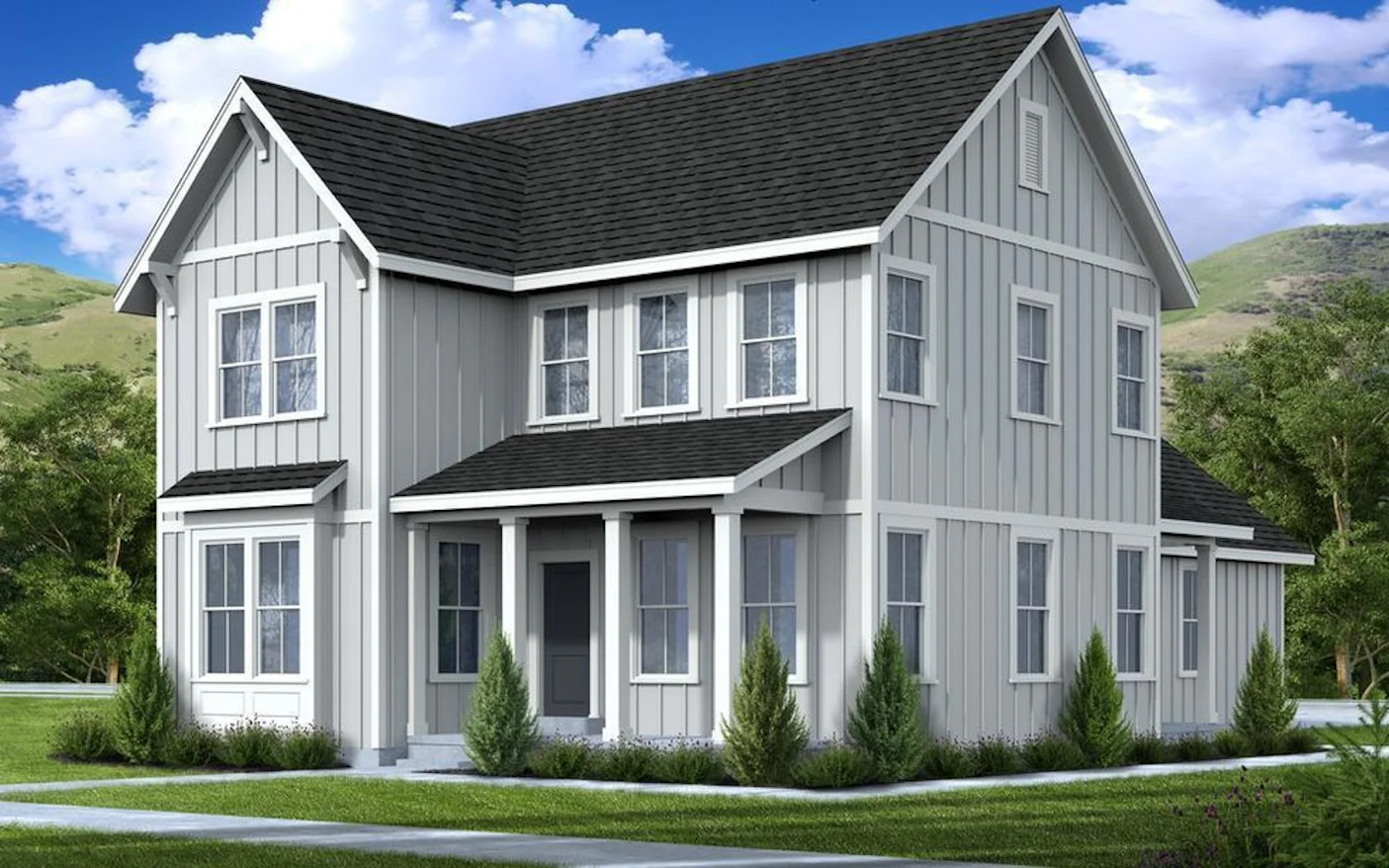 3D Exterior Rendering Salt Lake City, Utah by The 2D3D Floor Plan ...