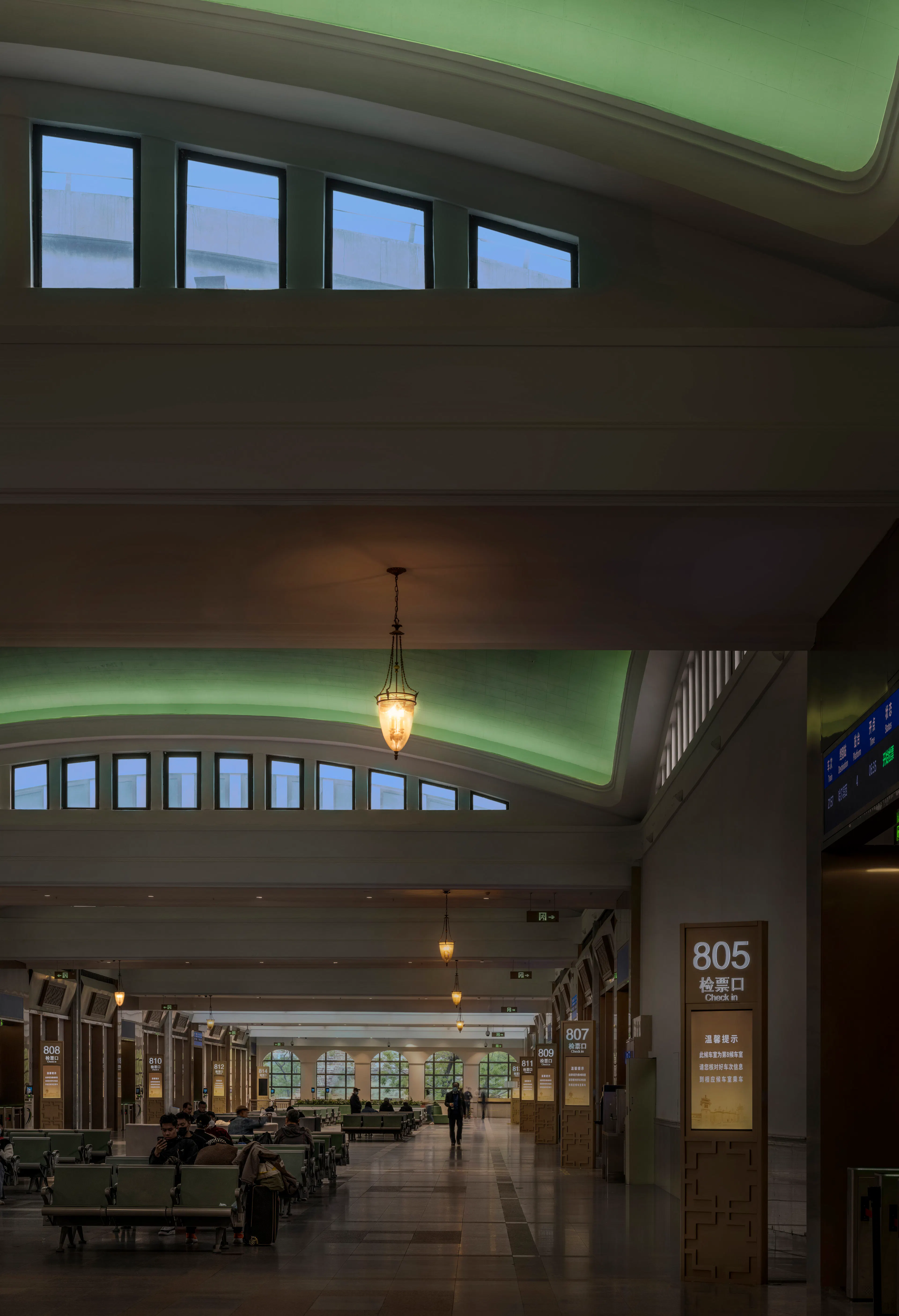 The Interior Renovation of Beijing Railway Station — 20