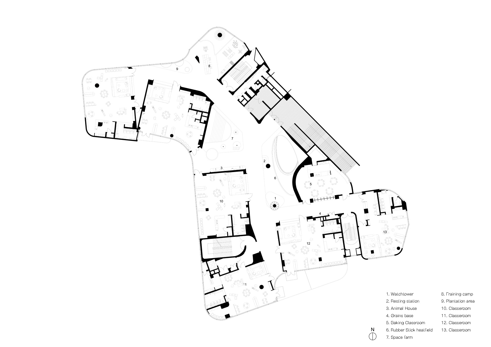 Idea 3787441: Cloud Kindergarten of Luxelakes by TEKTONN ARCHITECTS in ...