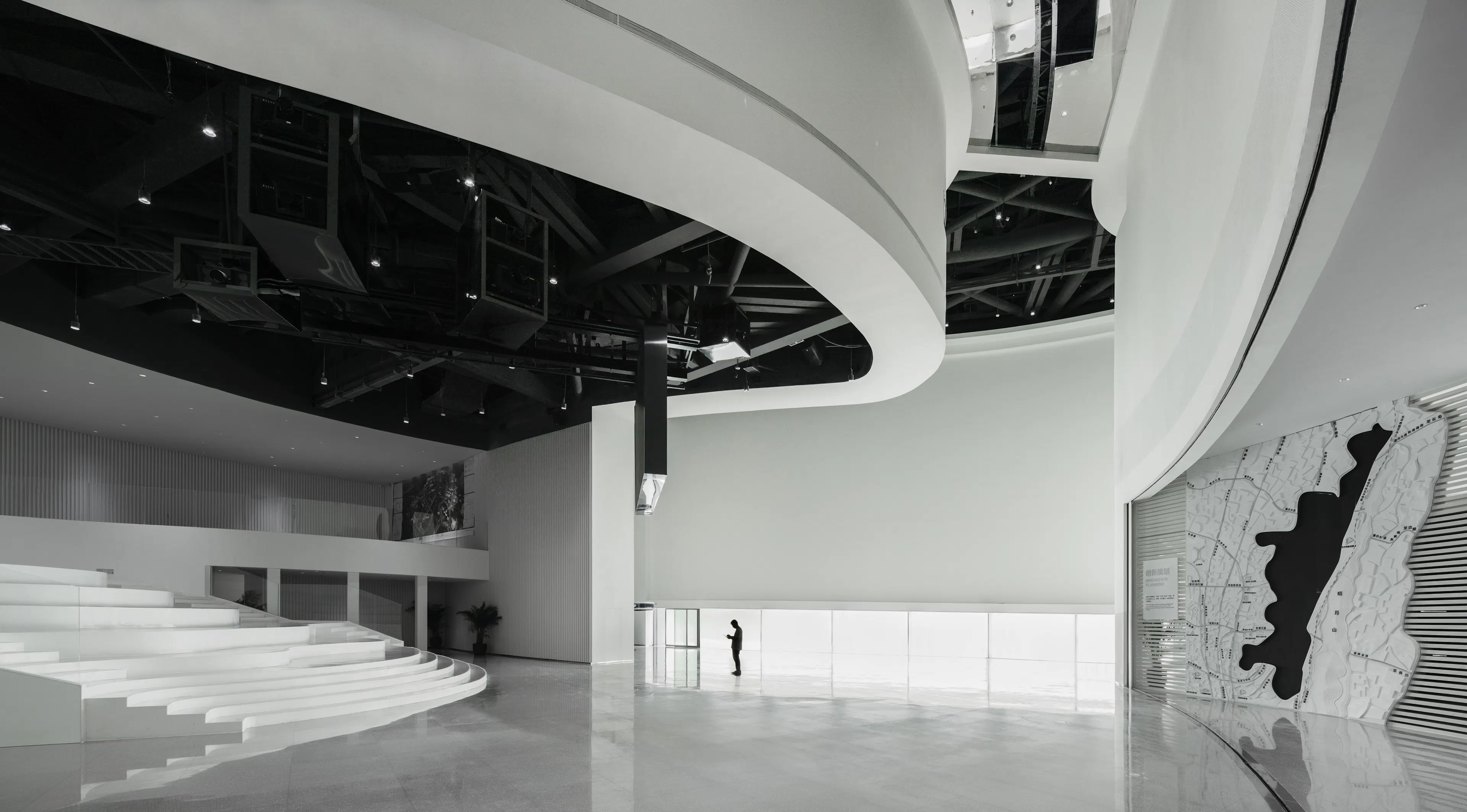 The Planning Exhibition Center of Liangjiang Collaborative Innovation Zone, Chongqing — 1