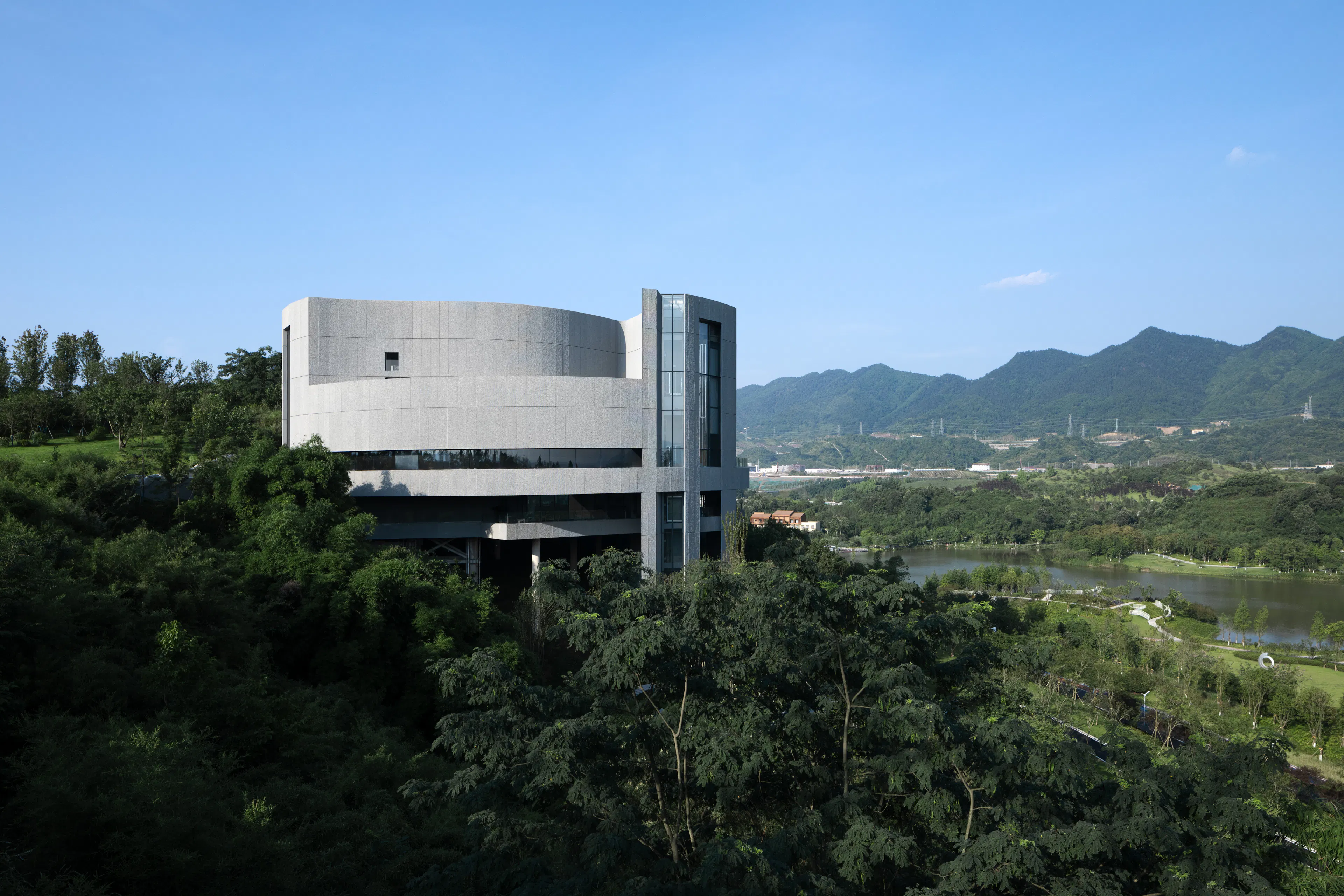 The Planning Exhibition Center of Liangjiang Collaborative Innovation Zone, Chongqing — 3