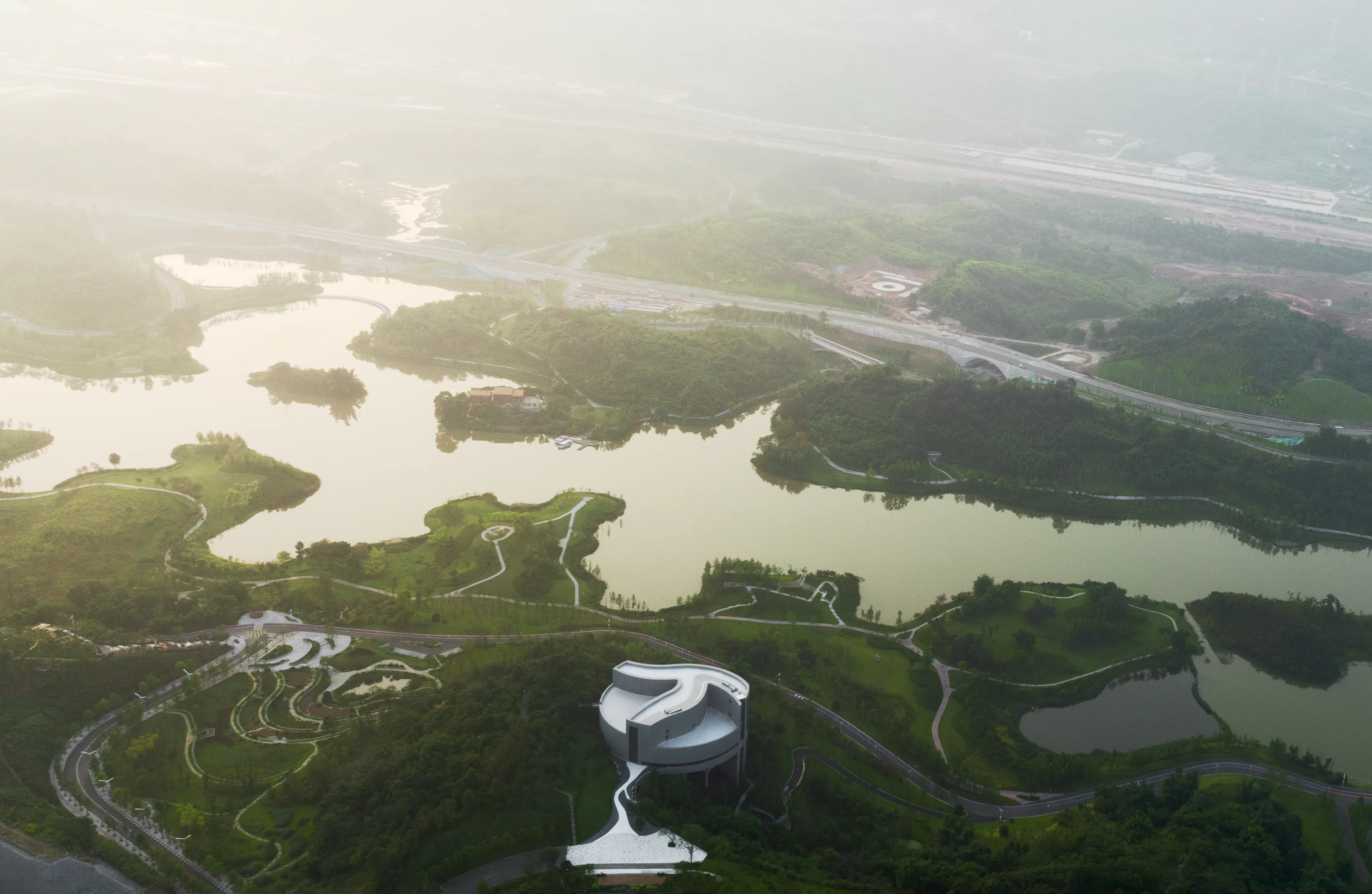 The Planning Exhibition Center of Liangjiang Collaborative Innovation Zone, Chongqing — 7
