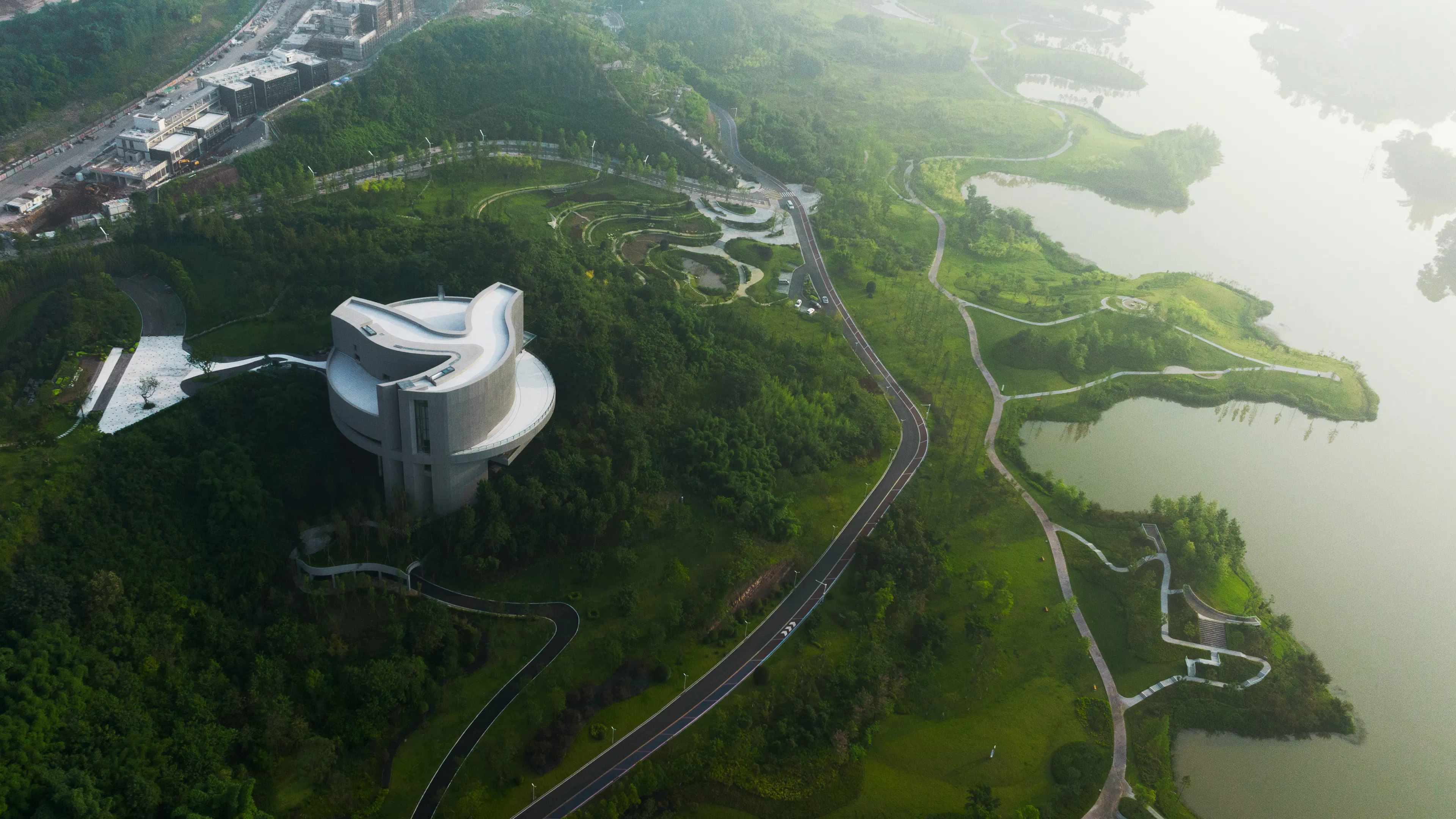 The Planning Exhibition Center of Liangjiang Collaborative Innovation Zone, Chongqing