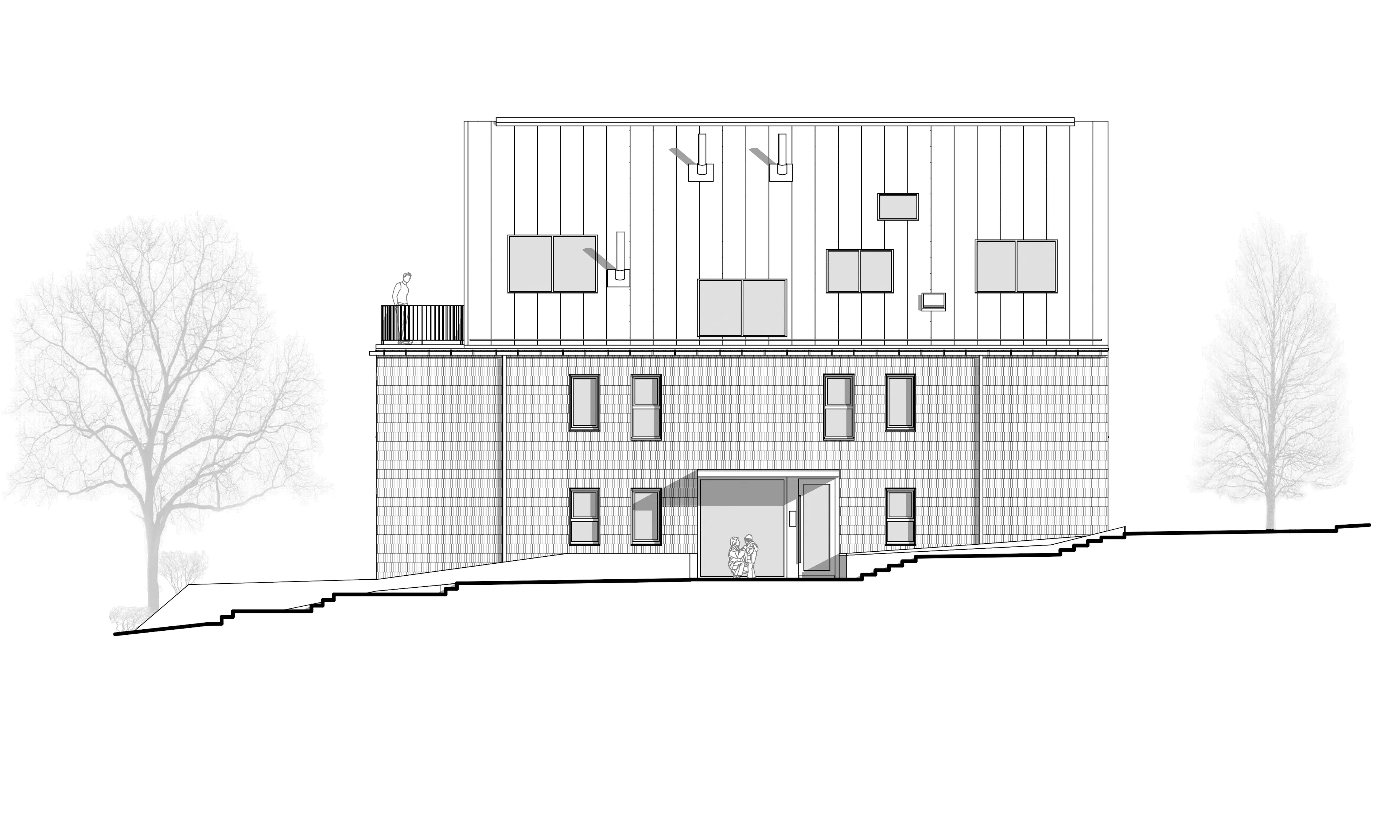 H151 - a house with five apartments — 23