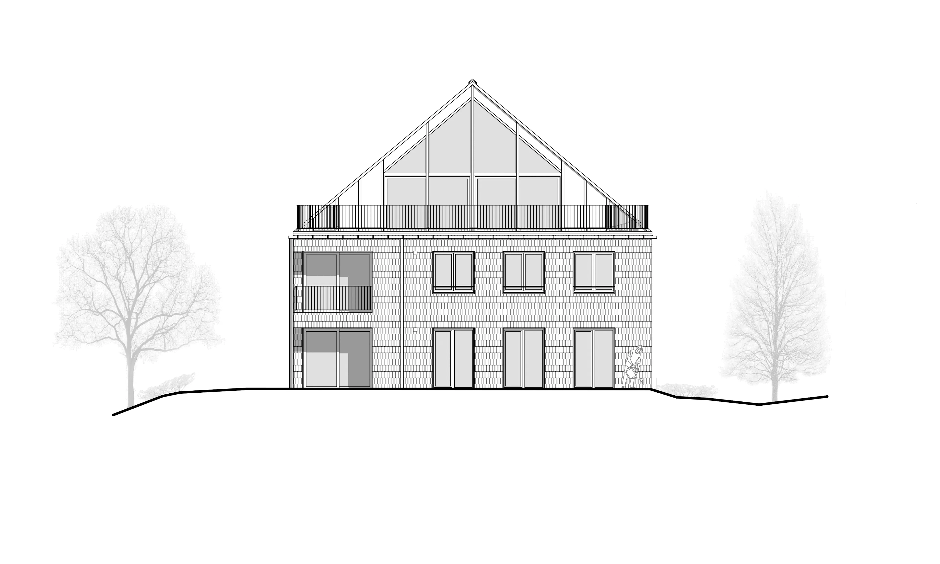 H151 - a house with five apartments — 22