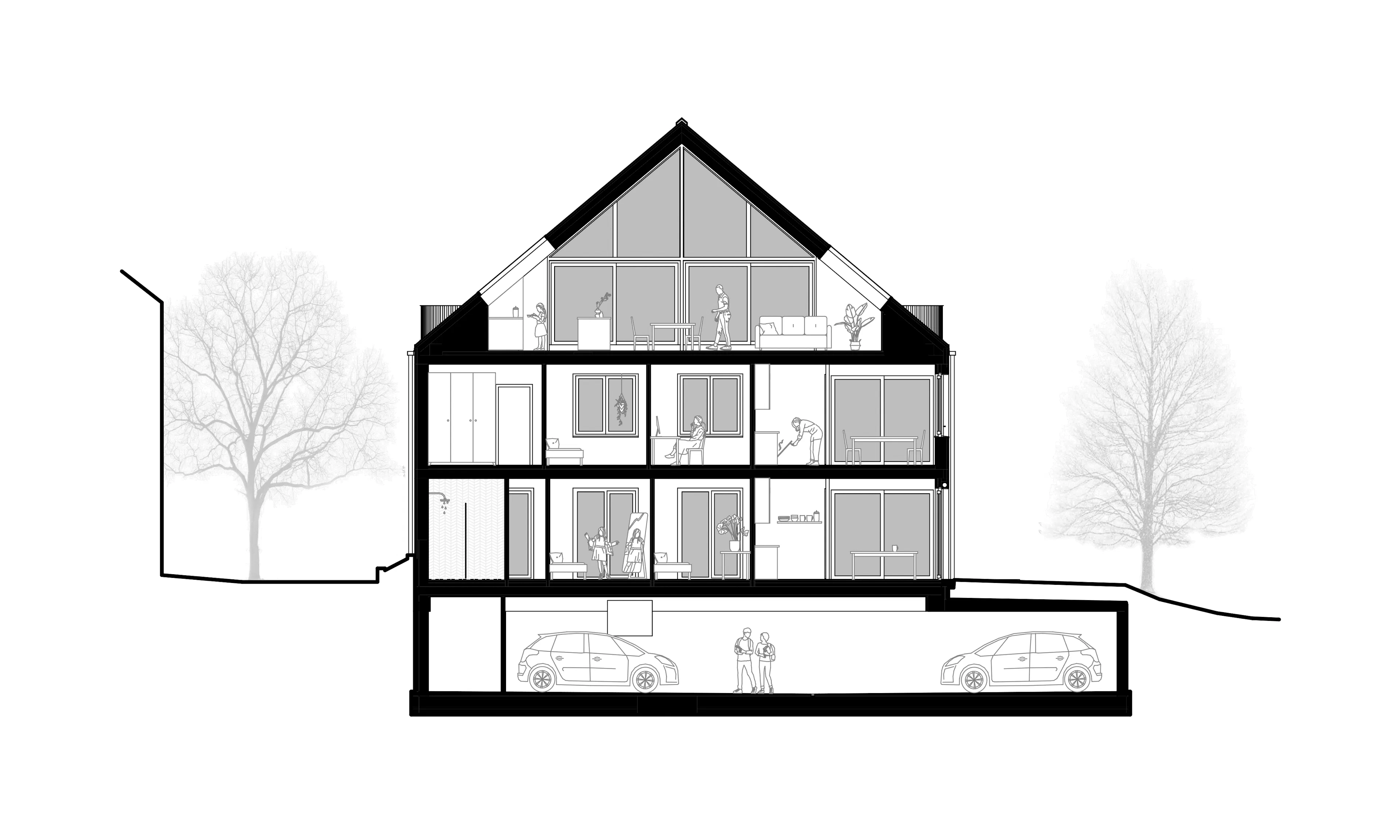 H151 - a house with five apartments — 25