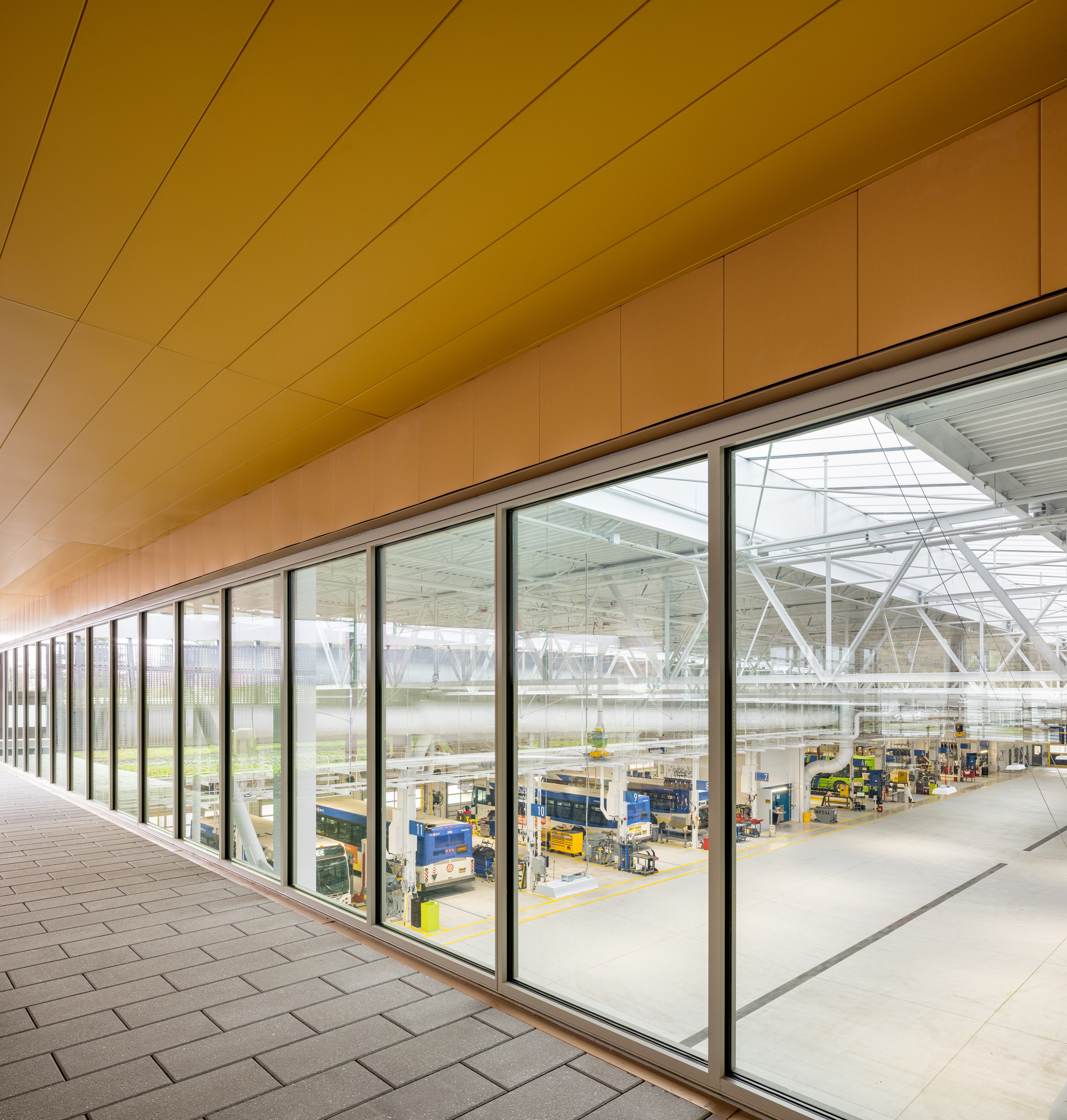 TriMet Powell Bus Operations & Maintenance Facility by Stantec Architizer