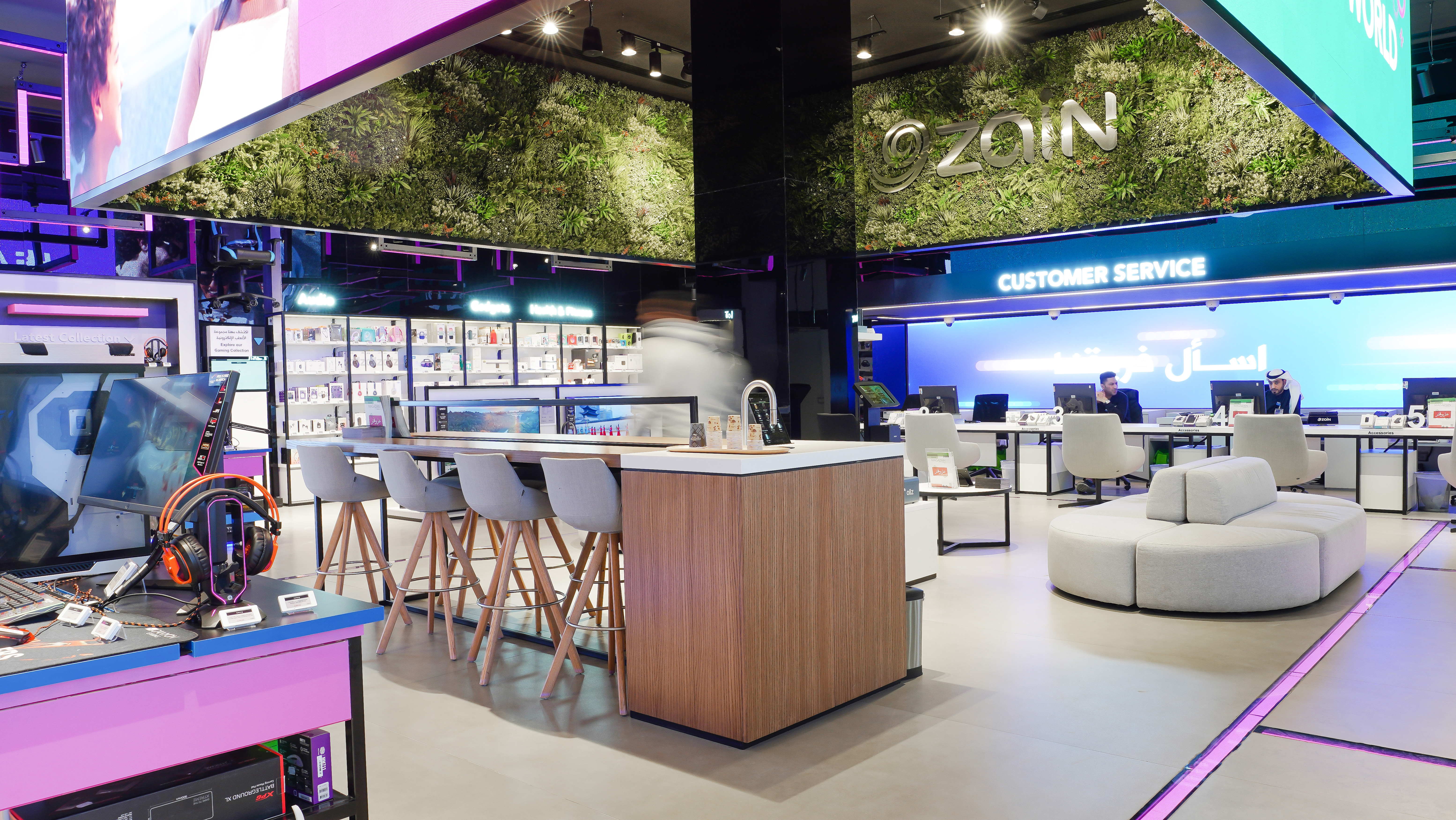 Zain Flagship Store by BÖWE Architizer