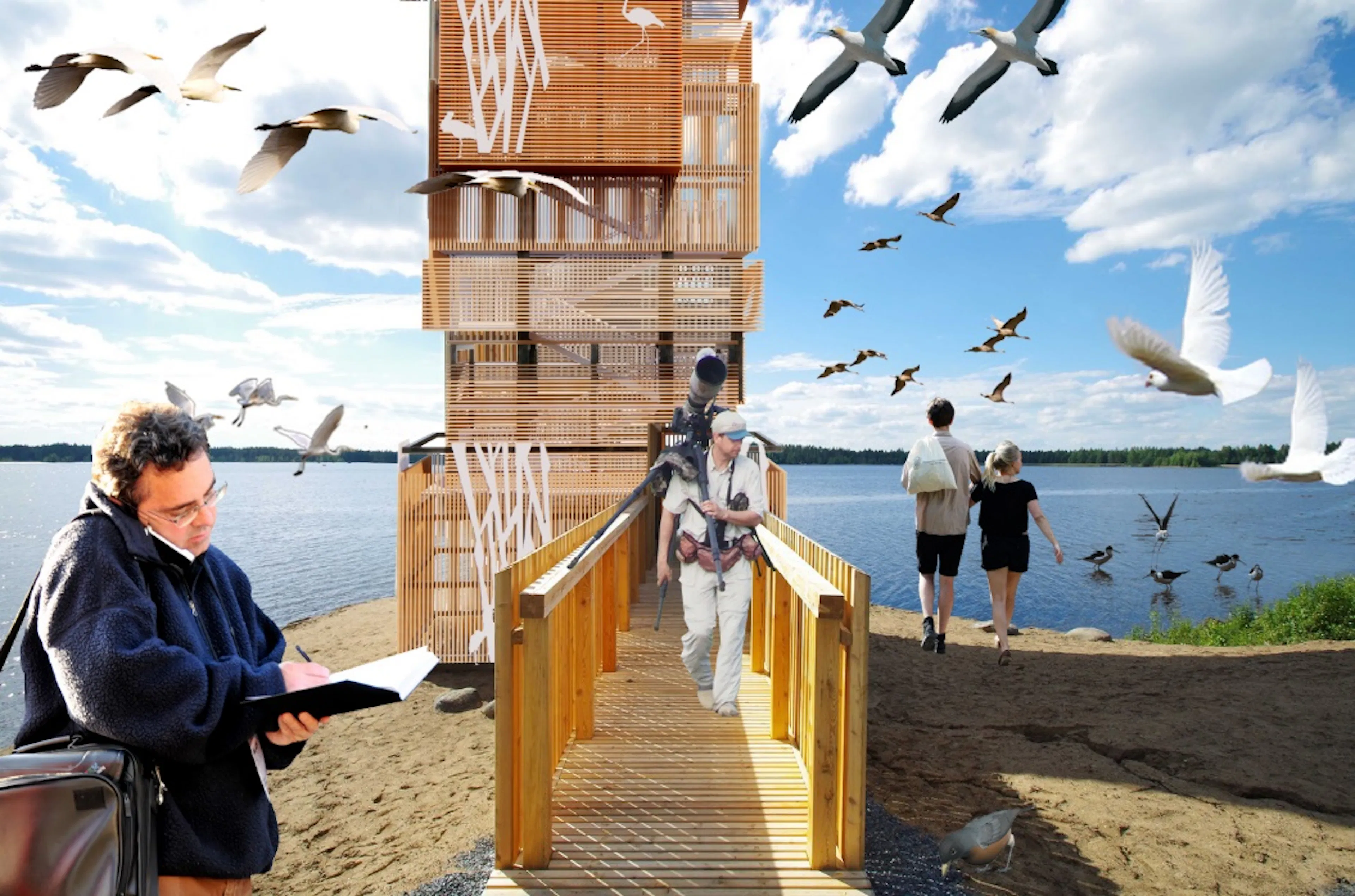 Heilongtan Reservoir Jinsha Island Biodiversity Planning and Birding Design — 12