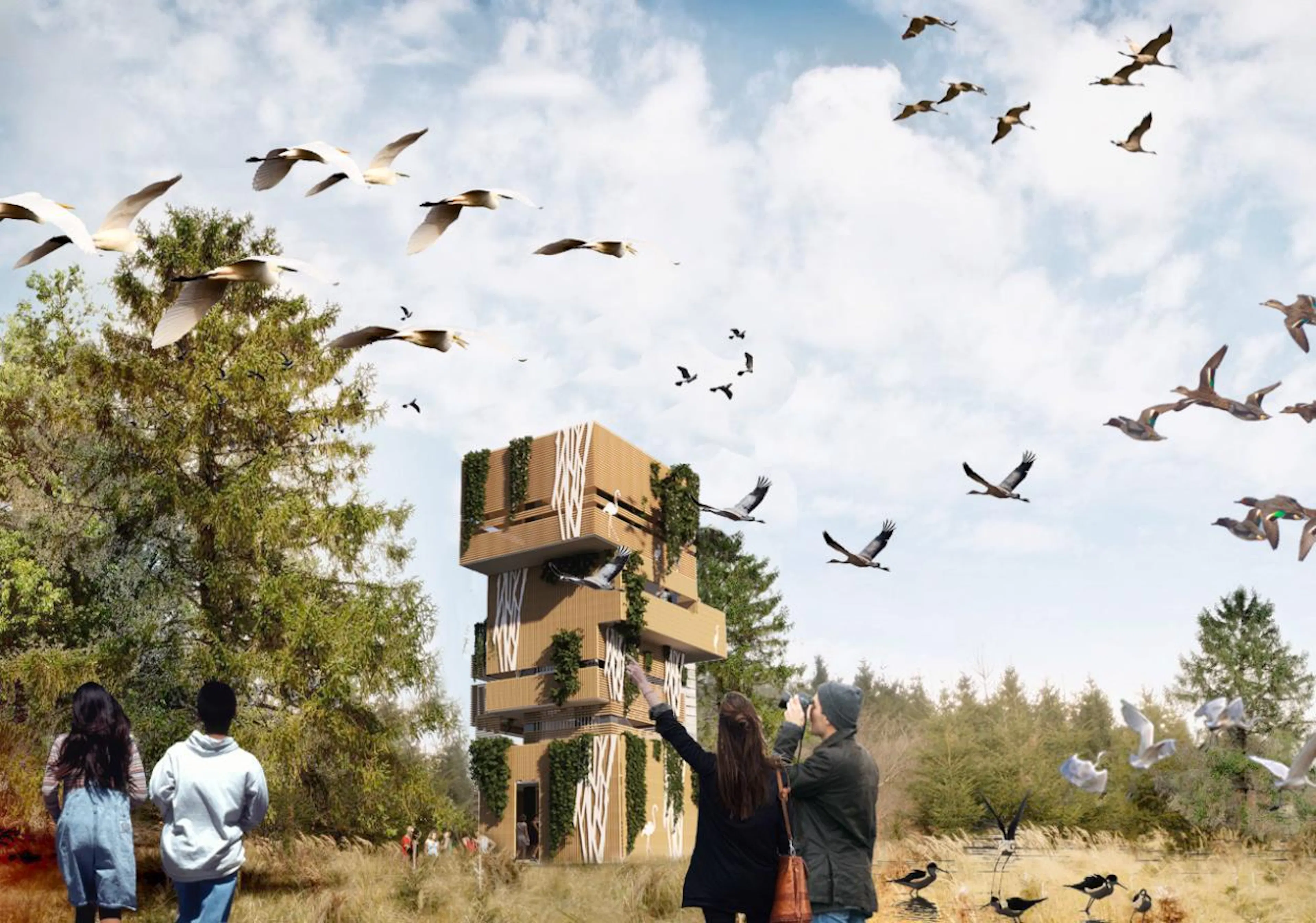 Heilongtan Reservoir Jinsha Island Biodiversity Planning and Birding Design — 11