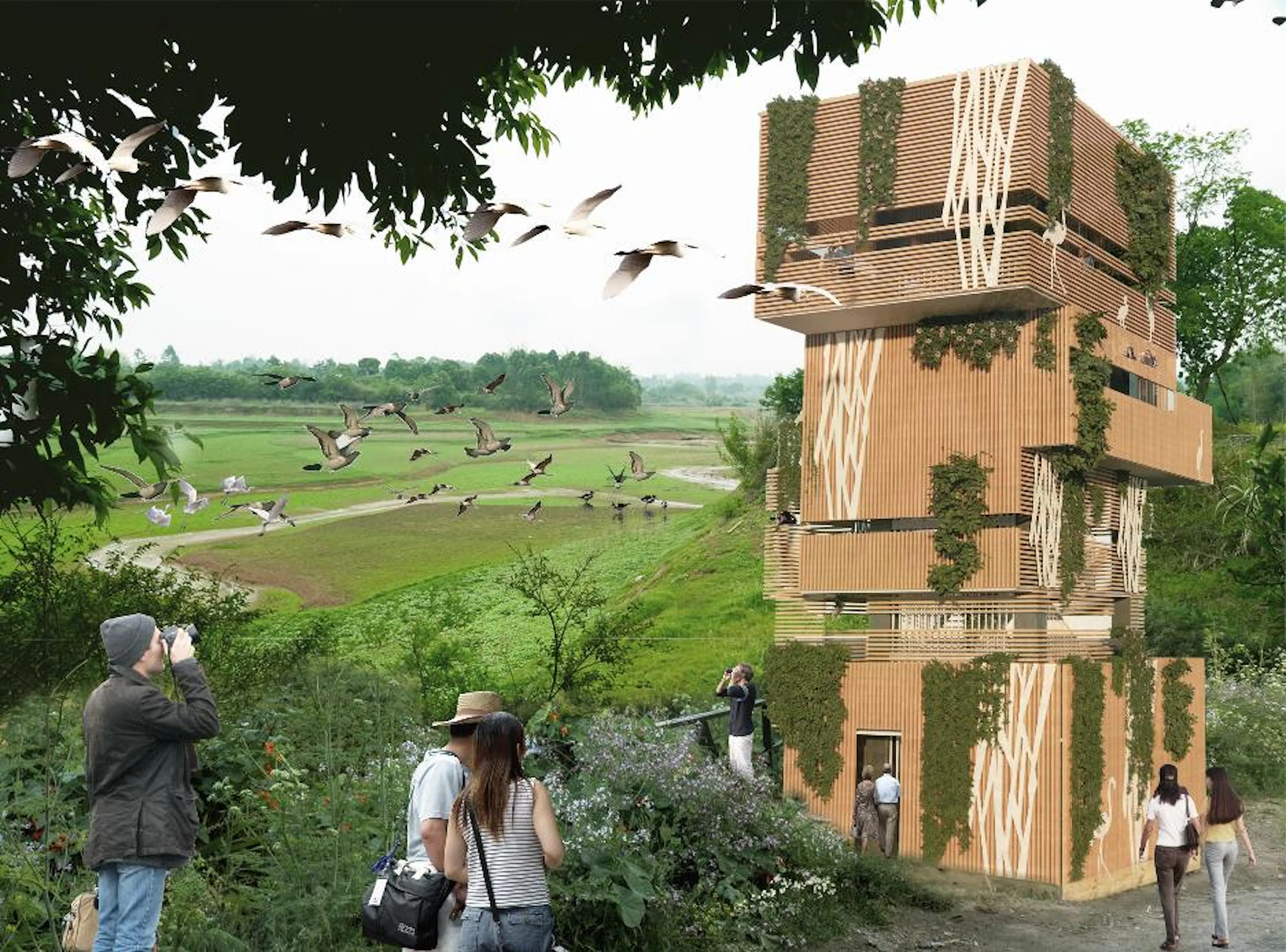 Heilongtan Reservoir Jinsha Island Biodiversity Planning and Birding Design — 10