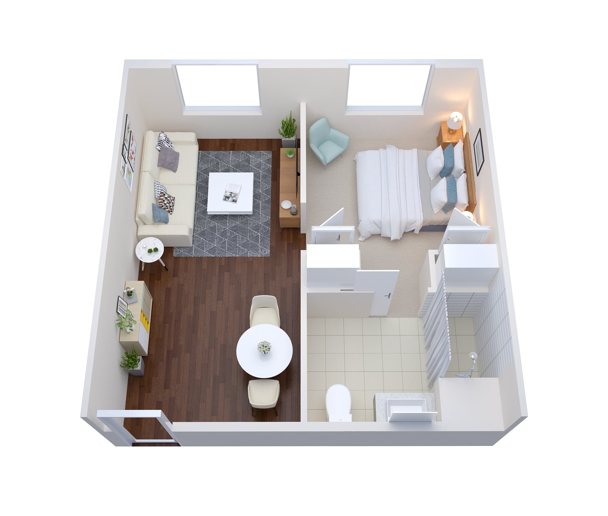 3D Floor Plan Rendering Baltimore, Maryland by The 2D3D Floor Plan