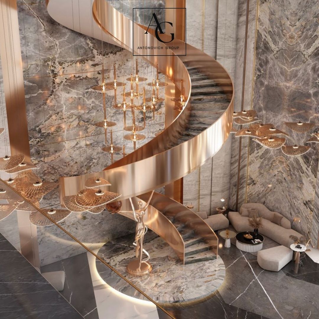 GRANDEUR REDEFINED: LUXURY LOBBY INTERIORS by LUXURY ANTONOVICH DESIGN