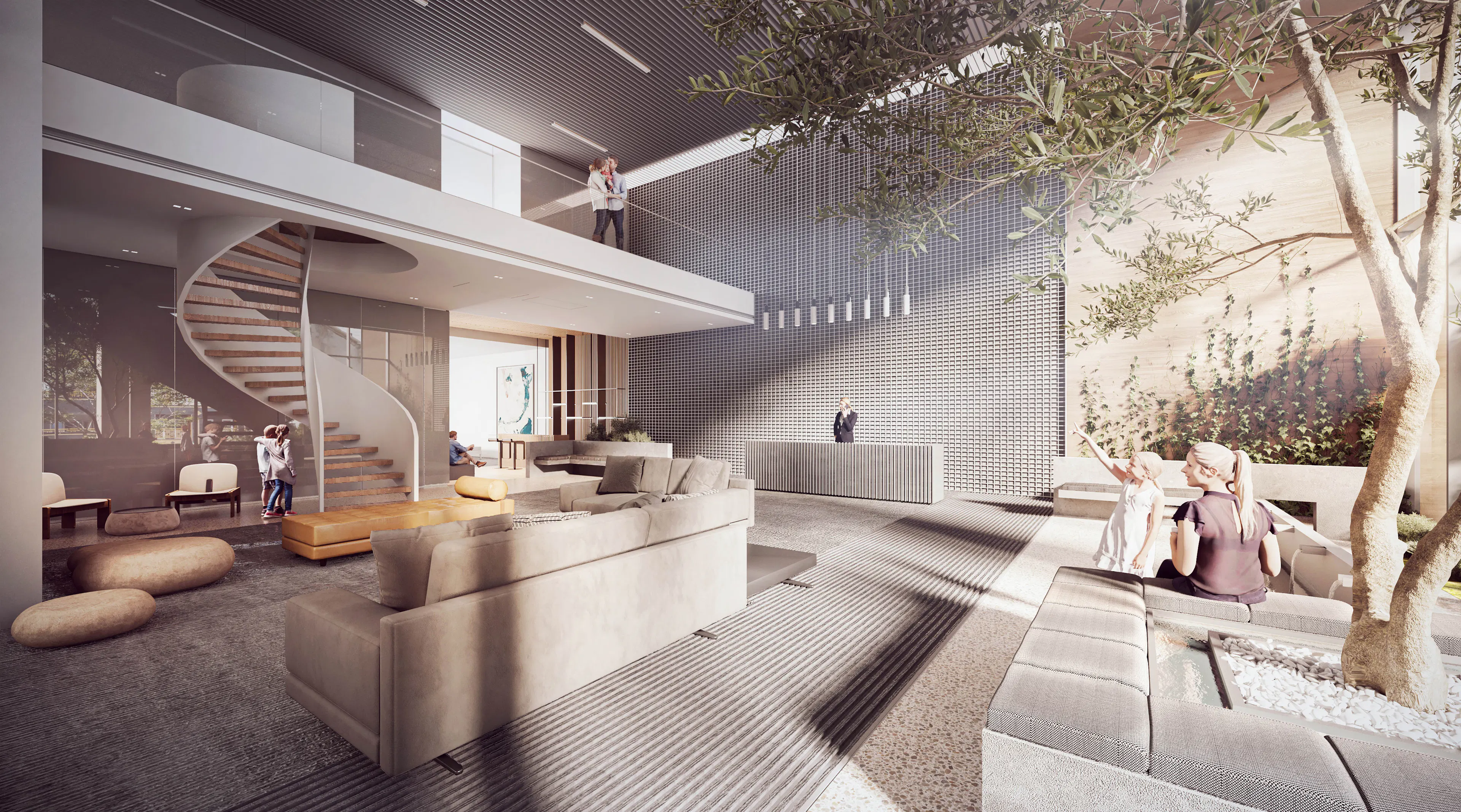 A House Looking to a Cedrus Tree — 56