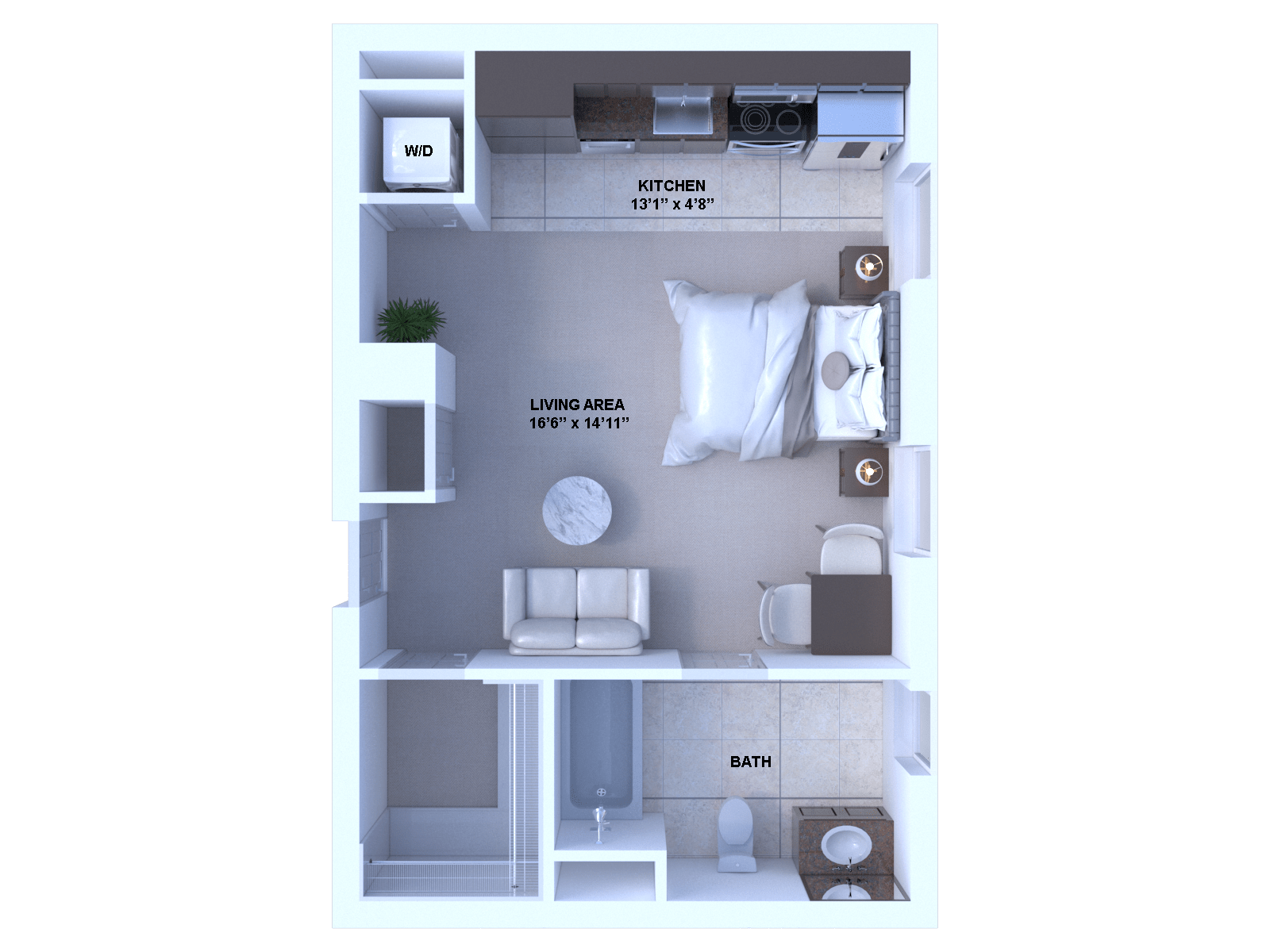 3D Floor Plan Rendering Billings, Montana by The 2D3D Floor Plan