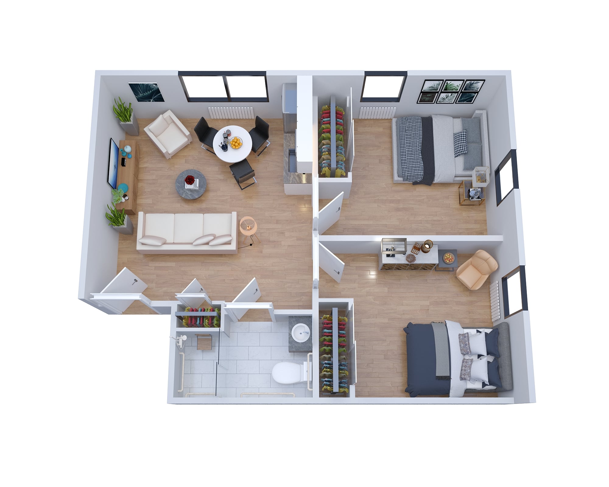 3D Floor Plan Rendering Augusta-Richmond County, Georgia by The 2D3D ...