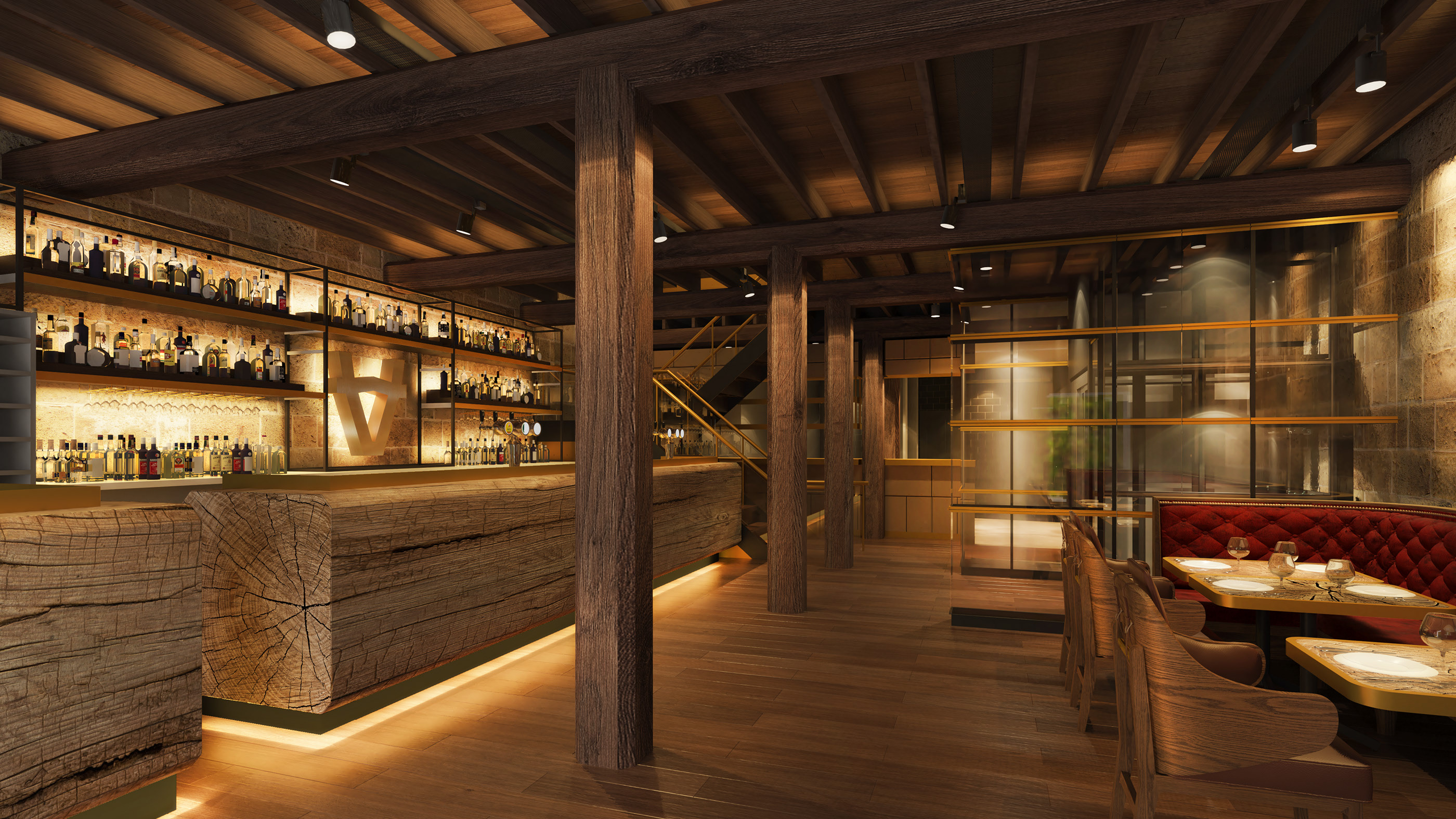 6HEAD, Sydney. Restaurant Design - Australia. by COOOP. - Architizer