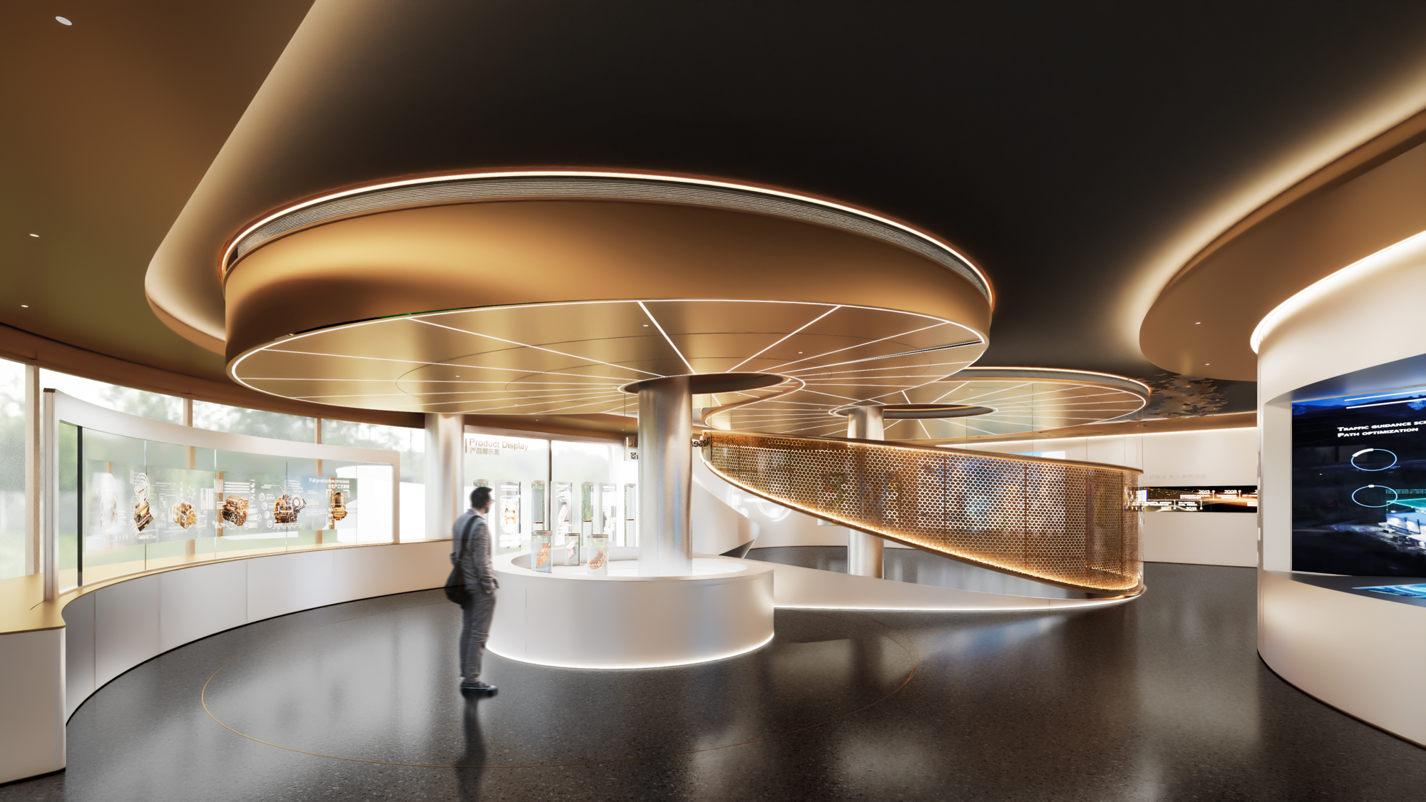Hailiang New Energy Materials Enterprise Exhibition Hall by LYCS ...